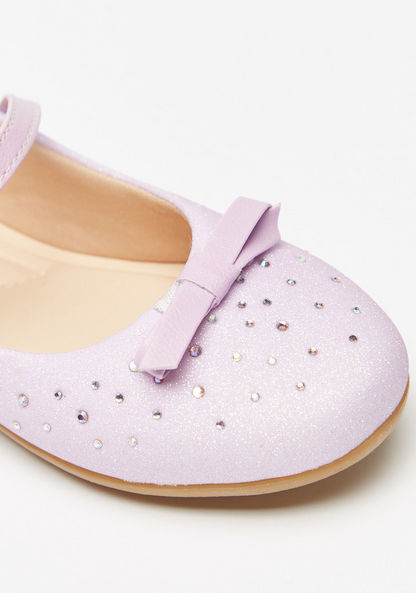 Pampili Embellished Mary Jane Shoes with Buckle Closure-Girl%27s Casual Shoes-image-4