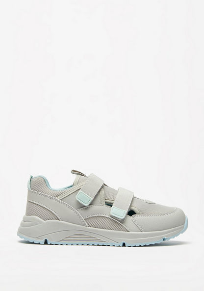 Mister Duchini Textured Trainers with Hook and Loop Closure - Hybrid Trekker-Boy%27s Sports Shoes-image-0