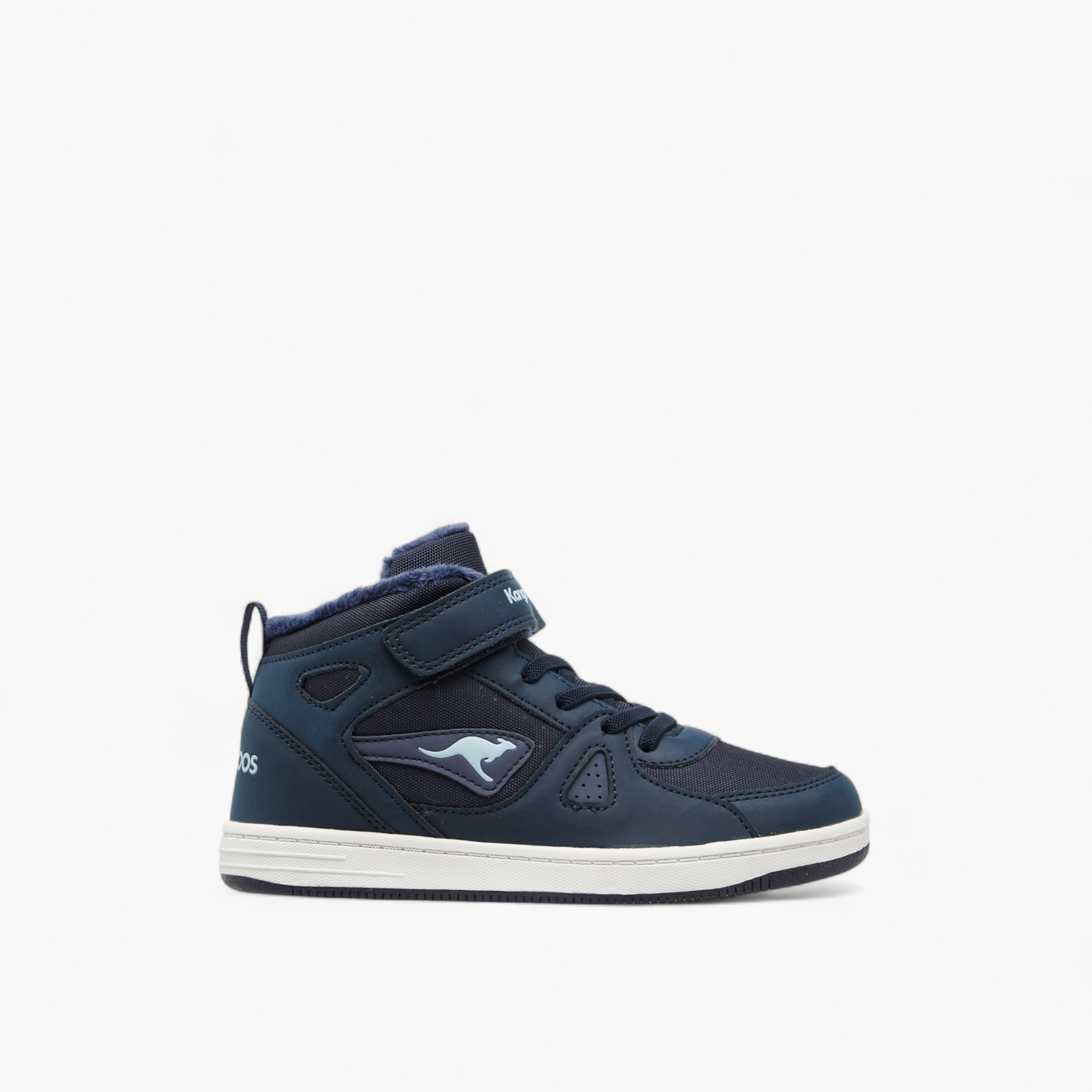 حذاء سنيكرز عالي بشريط إغلاق لاصق للأولاد من كانغاروز-boys-shoes-sneakers-image-3