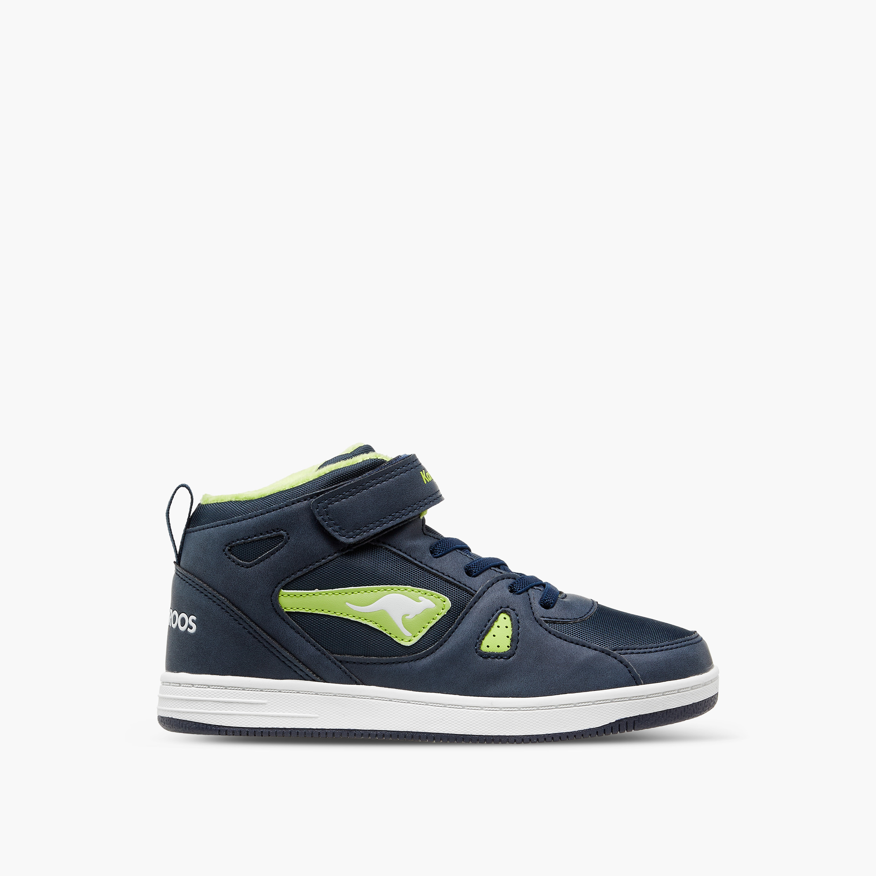 حذاء سنيكرز عالي بشريط إغلاق لاصق للأولاد من كانغاروز-boys-shoes-sneakers-image-18