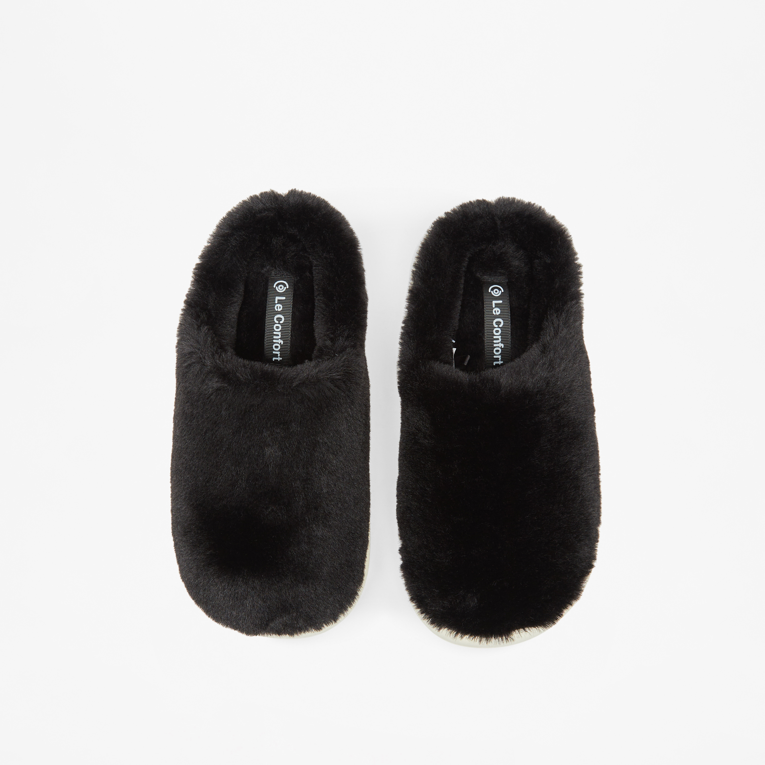 حذاء ميول لغرفة النوم سهل الارتداء من الفرو الصناعي من لو كونفورت-women-shoes-bedroomslippers-image-1