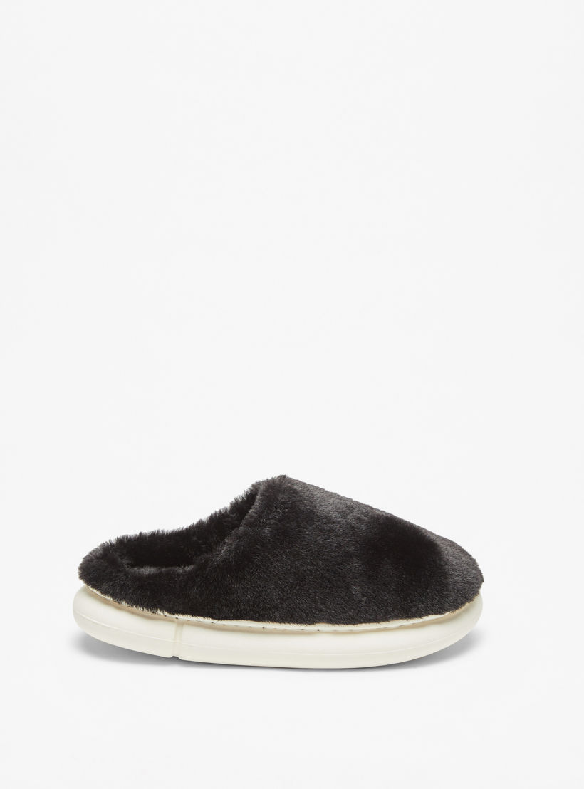 حذاء ميول لغرفة النوم سهل الارتداء من الفرو الصناعي من لو كونفورت-women-shoes-bedroomslippers-image-3