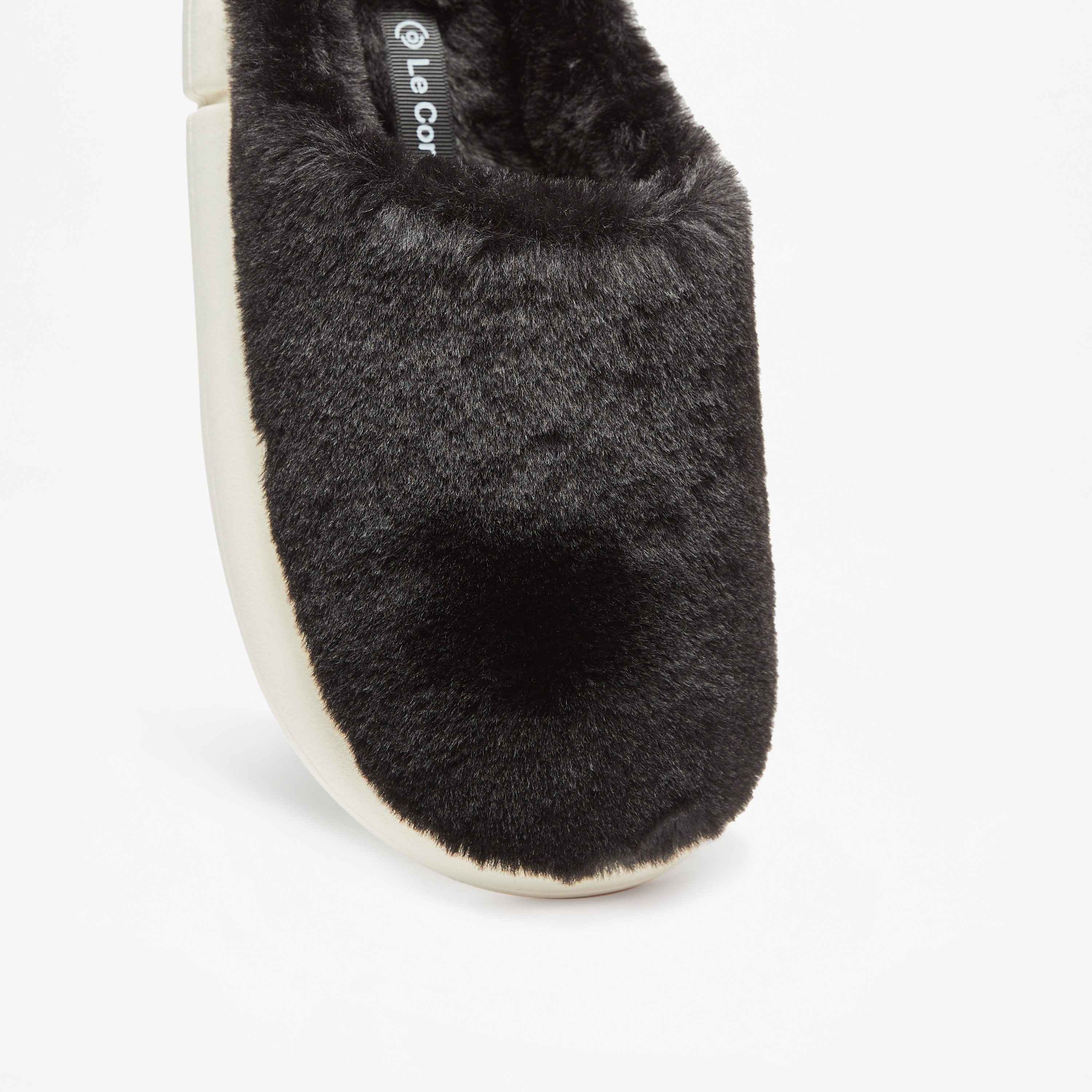حذاء ميول لغرفة النوم سهل الارتداء من الفرو الصناعي من لو كونفورت-women-shoes-bedroomslippers-image-4