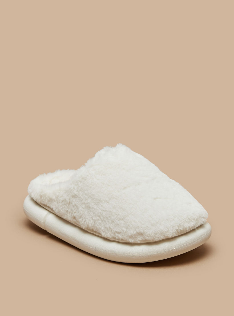 Le Confort Faux Fur Slip-On Bedroom Mules-women-shoes-bedroomslippers-image-1