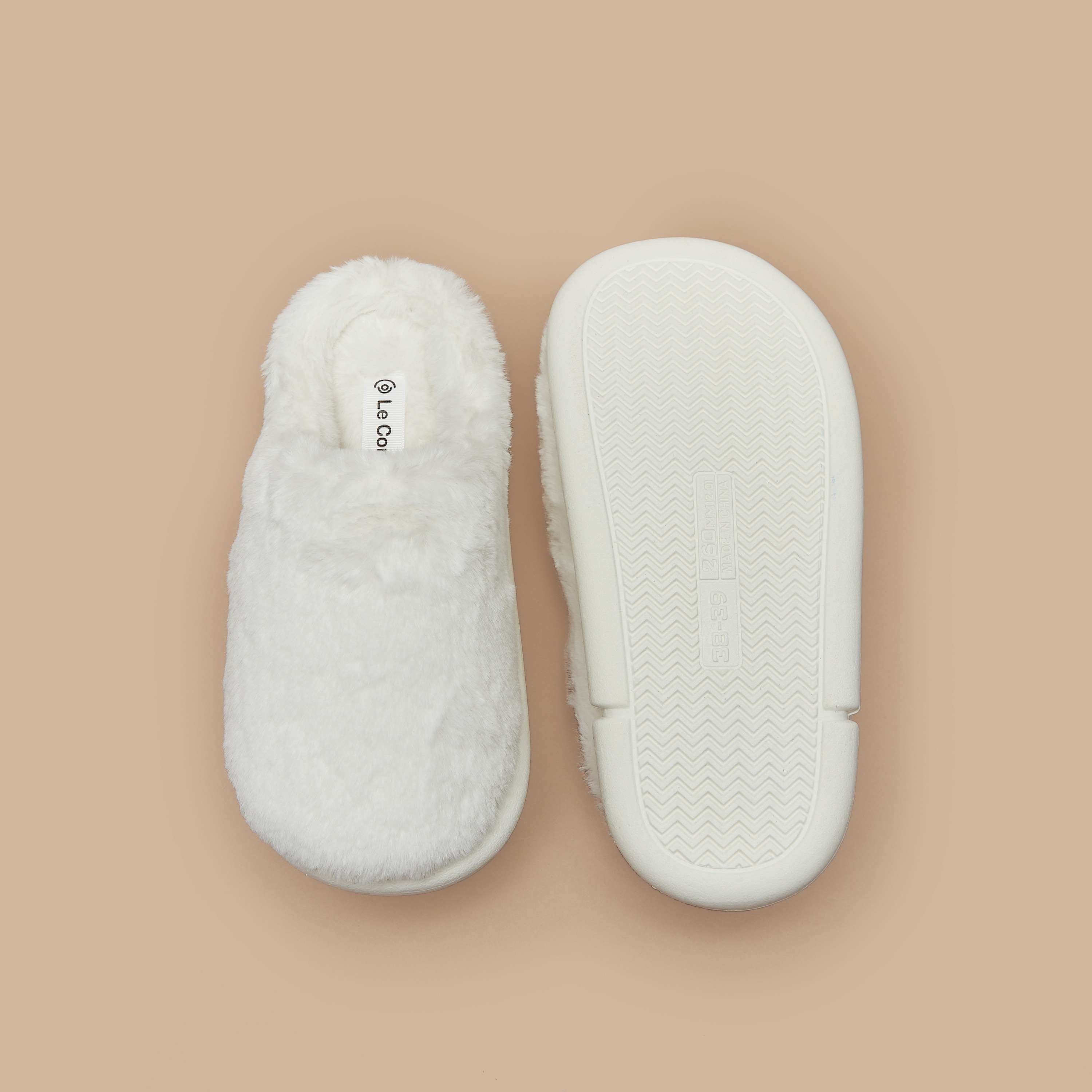 Le Confort Faux Fur Slip-On Bedroom Mules-women-shoes-bedroomslippers-image-5