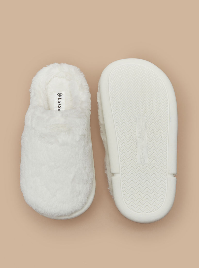 Le Confort Faux Fur Slip-On Bedroom Mules-women-shoes-bedroomslippers-image-5