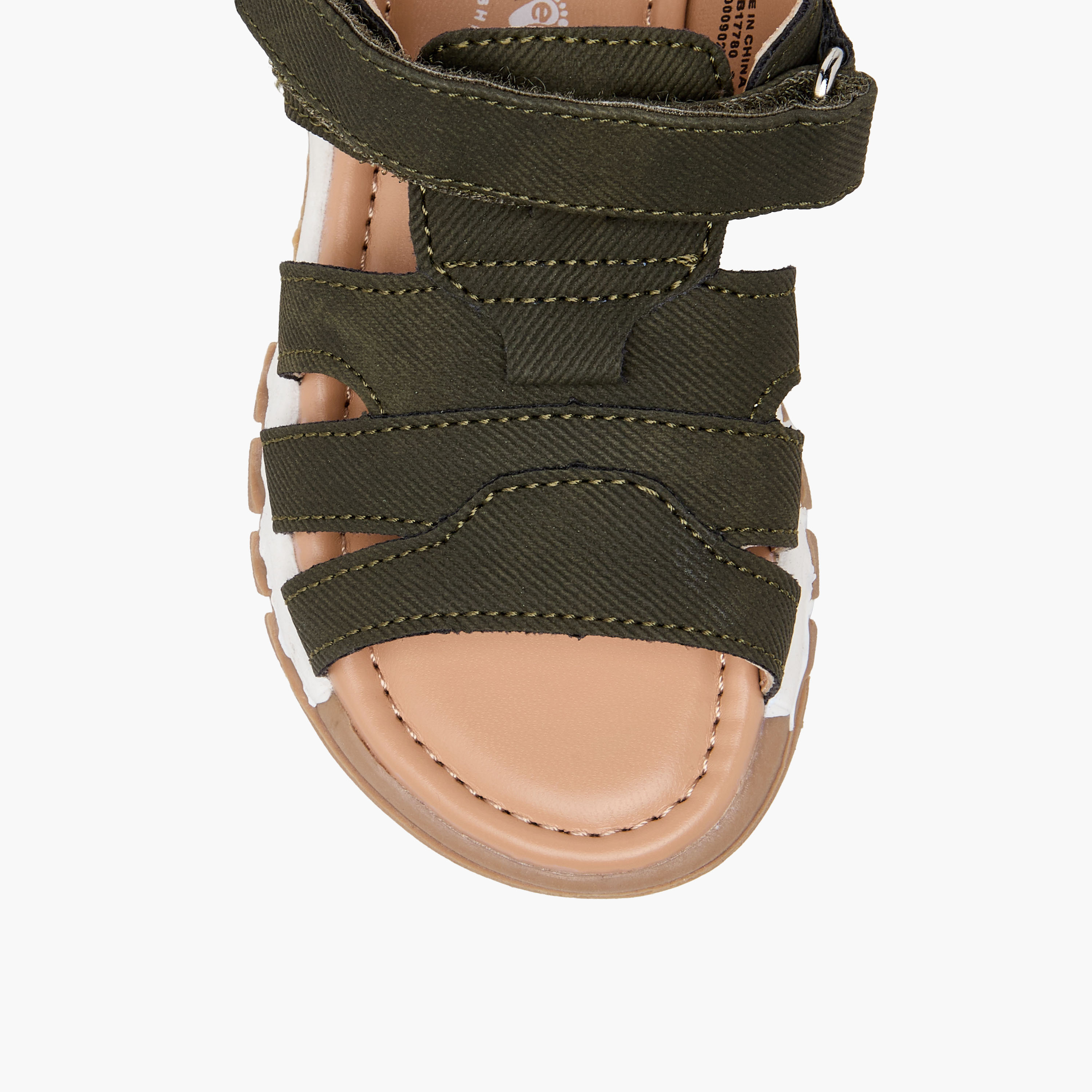 Barefeet Boys Hook and Loop Strap Sandals-boys-shoes-sandals-image-3