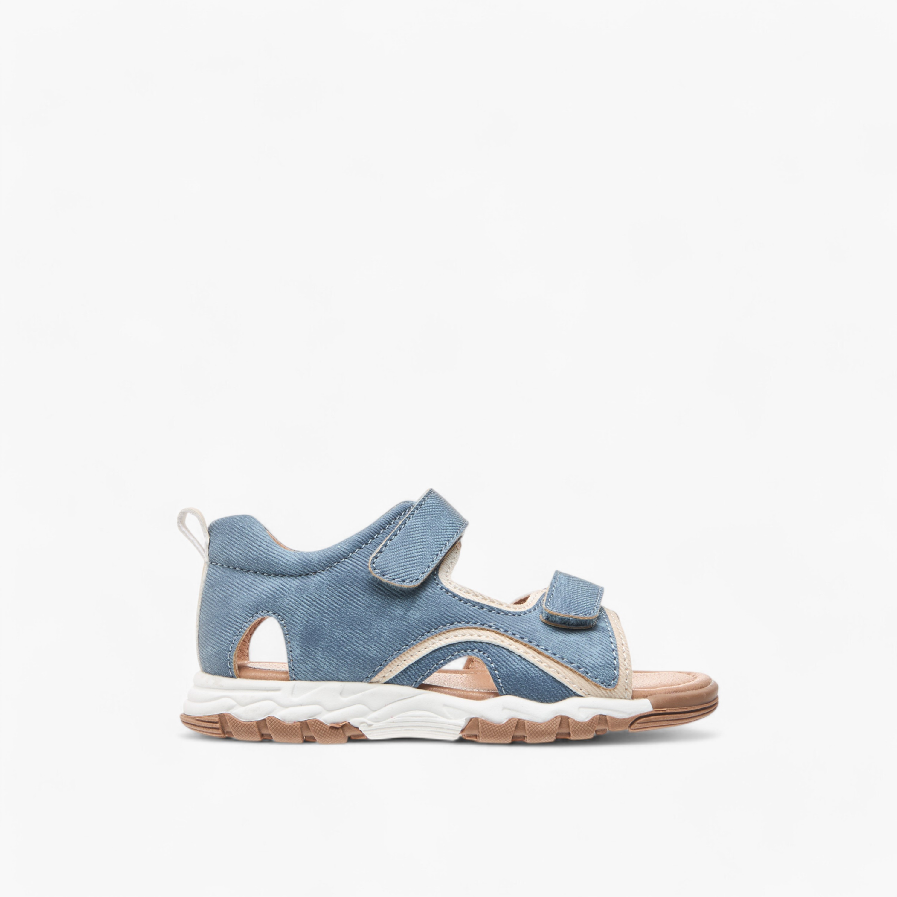 Juniors Stitch Detail Floaters with Hook and Loop Closure-boys-shoes-sandals-image-2