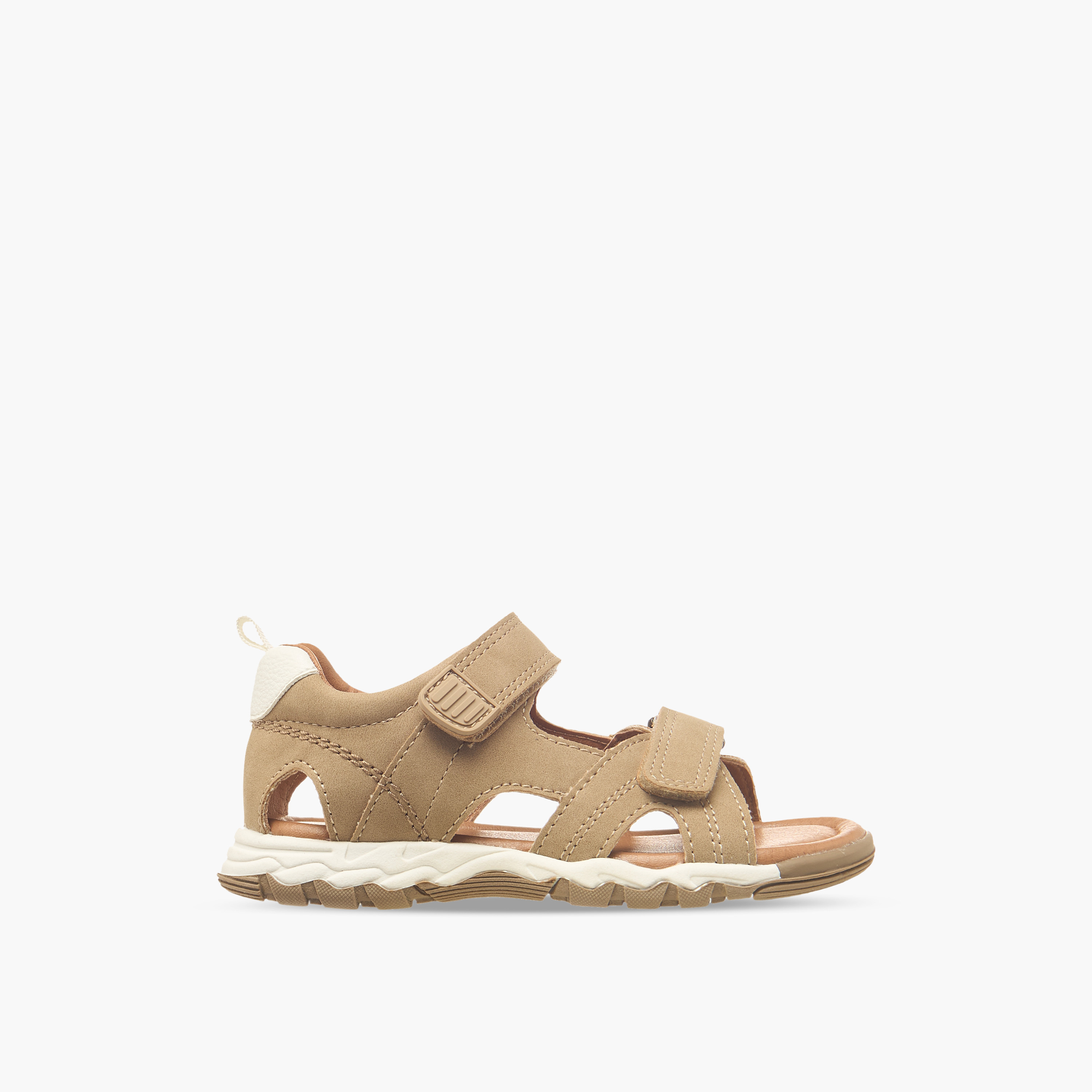 صندل بمقدمة مفتوحة وشريط إغلاق لاصق للأولاد من جونيورز-boys-shoes-sandals-image-2