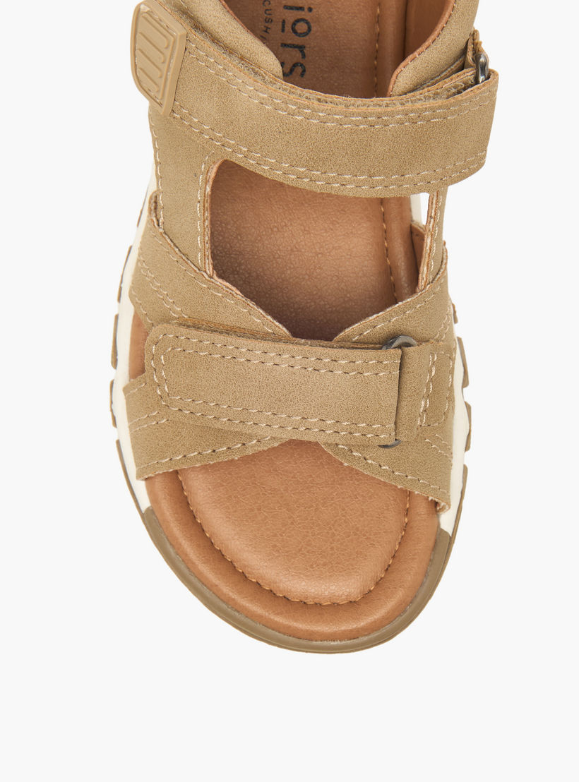 صندل بمقدمة مفتوحة وشريط إغلاق لاصق للأولاد من جونيورز-boys-shoes-sandals-image-3