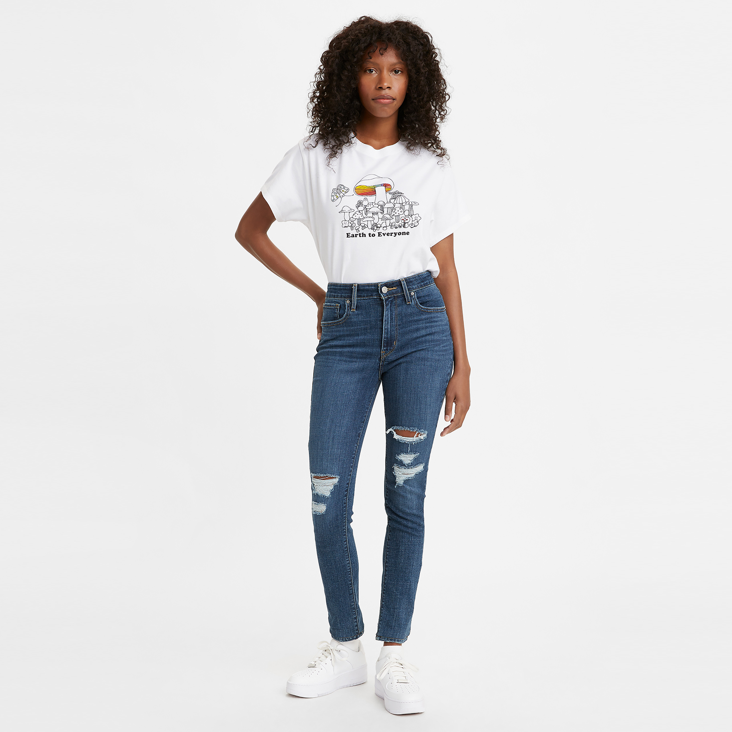 سكيني من ليفايز للنساء 721 ذو عالي الارتفاع-women-clothing-bottoms-jeans-image-4