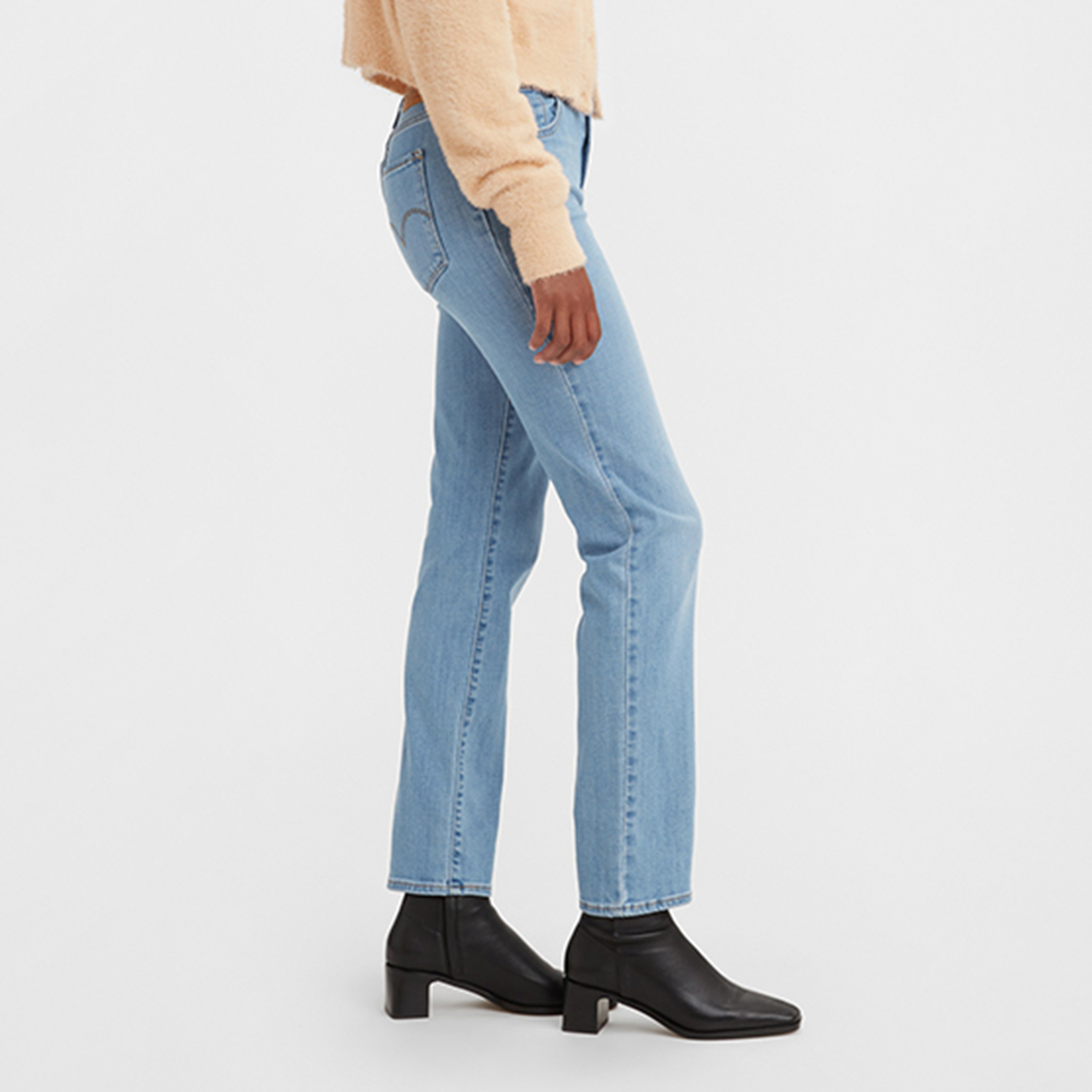 بنطال جينز ليفايز 724 عالي الارتفاع مستقيم للنساء-women-clothing-bottoms-jeans-image-2