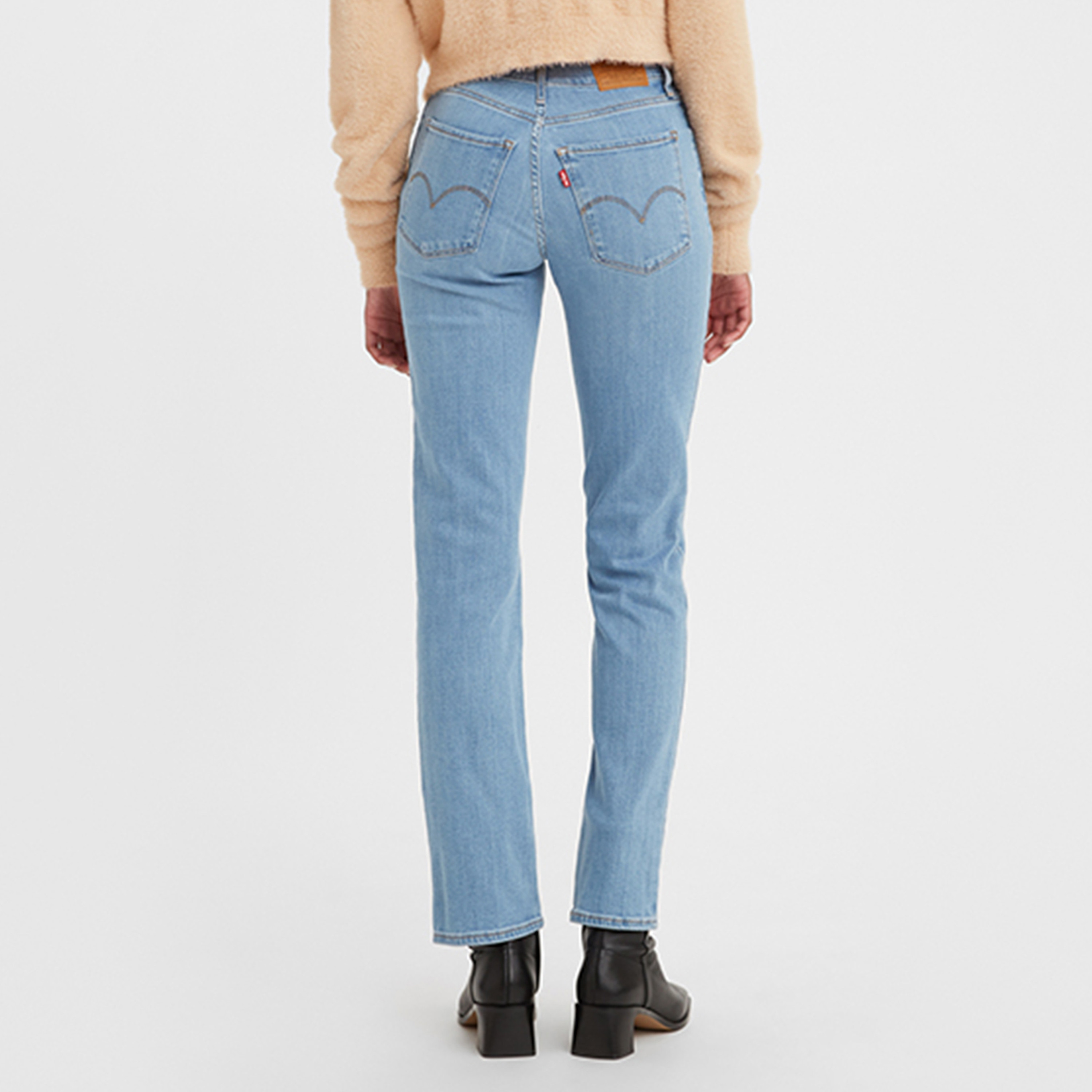 بنطال جينز ليفايز 724 عالي الارتفاع مستقيم للنساء-women-clothing-bottoms-jeans-image-3