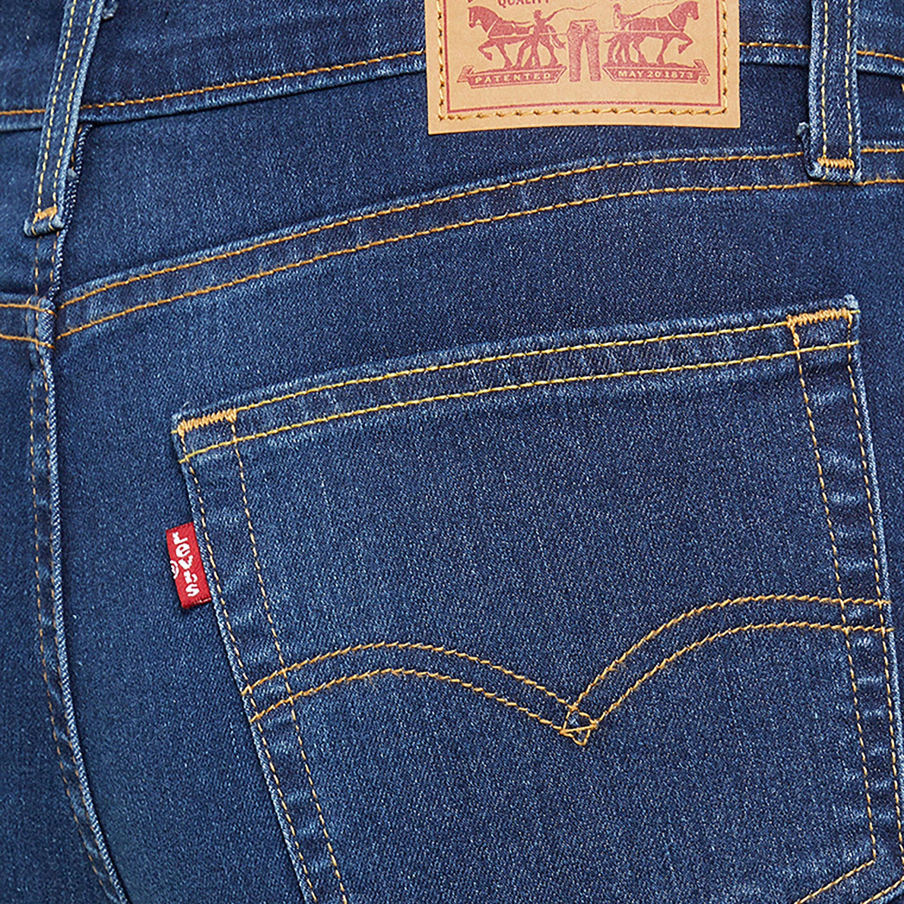 Levi's 724 Straight Fit Blue 5-Pocket Women's Jeans Inseam 30-women-clothing-bottoms-jeans-image-5