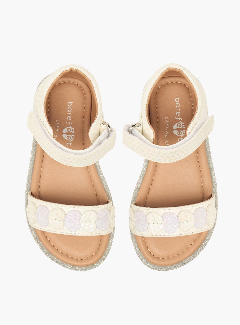 صندل بحزام وشريط إغلاق لاصق للبنات من بيرفيت-girls-shoes-sandals-image-1