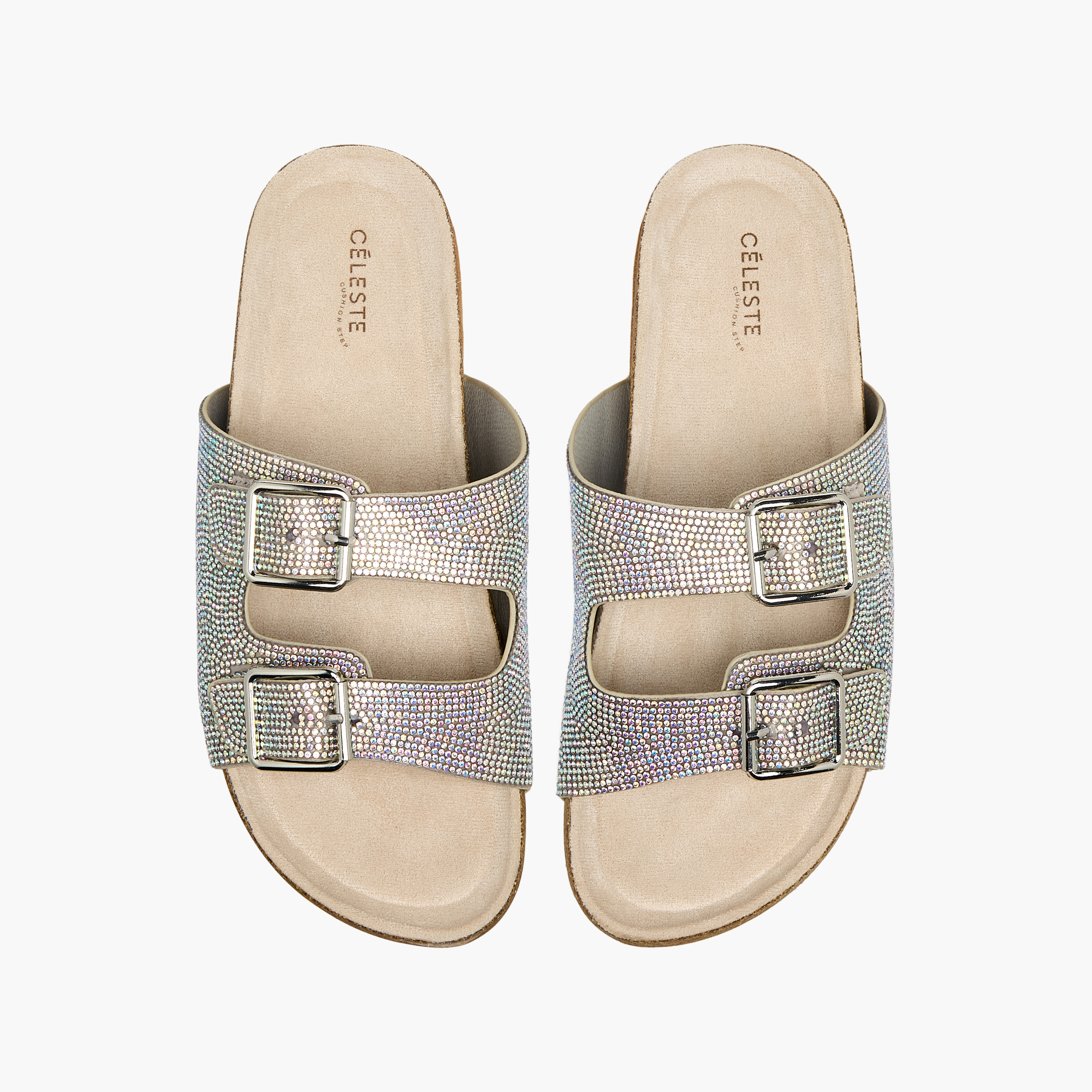 صندل مزين سهل الارتداء للنساء من سيليست-women-shoes-flats-sandals-image-1