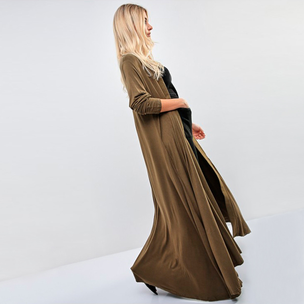 كارديجان سادة طويل من أنوتاه-women-winterwear-cardigansandjumpers-cardigans-image-2