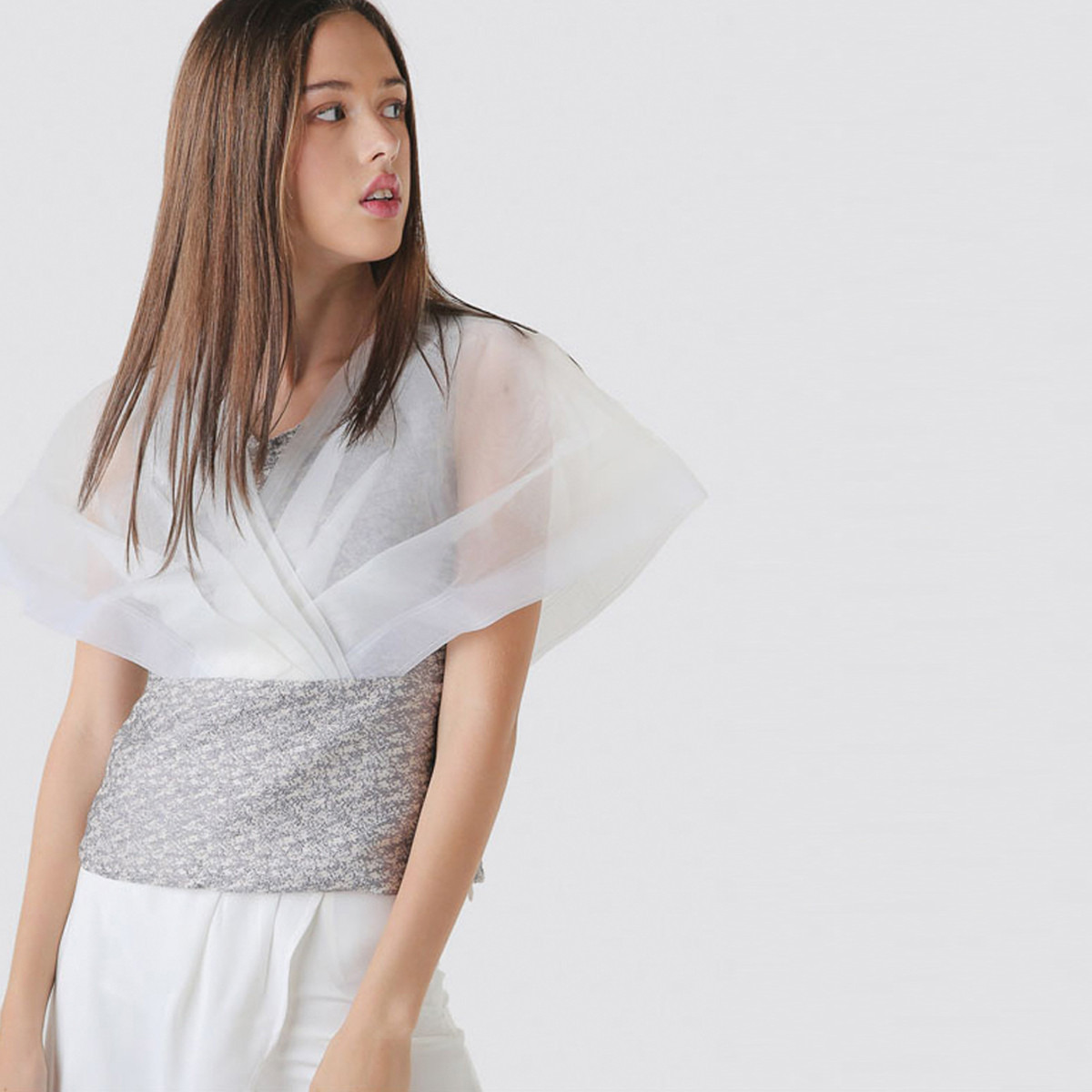 Anotah Embroidered Sleeveless Top with Mesh Overlay-girls-clothing-blousesandshirts-image-1