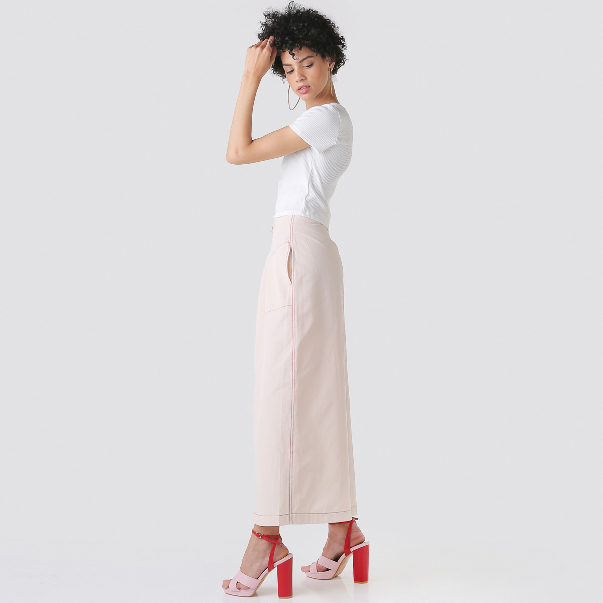 Anotah Regular Fit Ankle Length Palazzos with Button Closure-women-clothing-bottoms-trousers-image-5