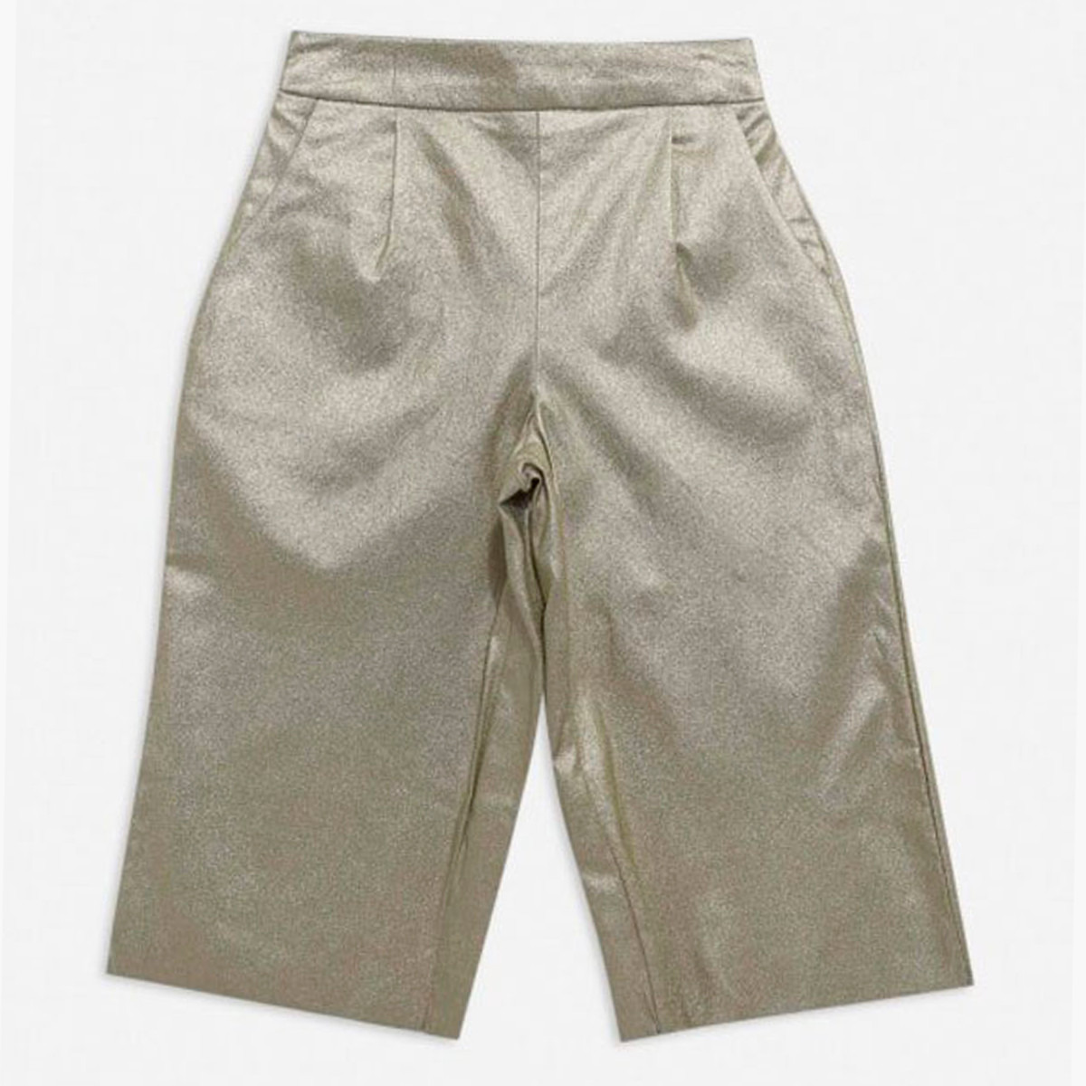 Anotah Textured Wide Leg Pants with Pockets-girls-clothing-bottoms-jeansandjeggings-image-1