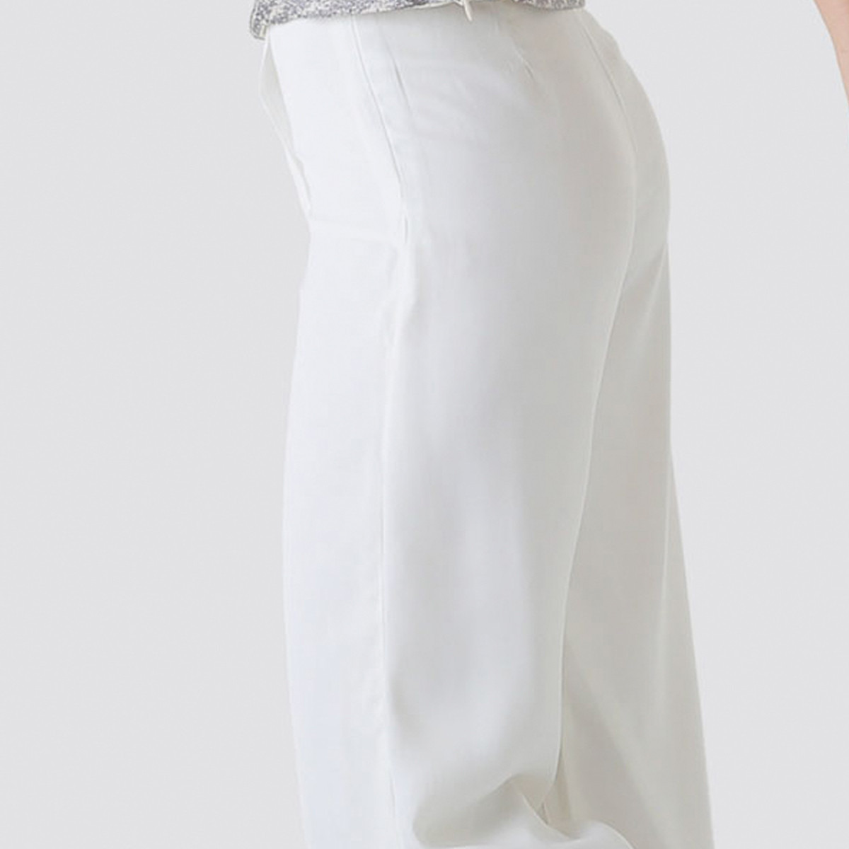 Anotah Plain Trousers with Overlay-girls-clothing-bottoms-jeansandjeggings-image-3
