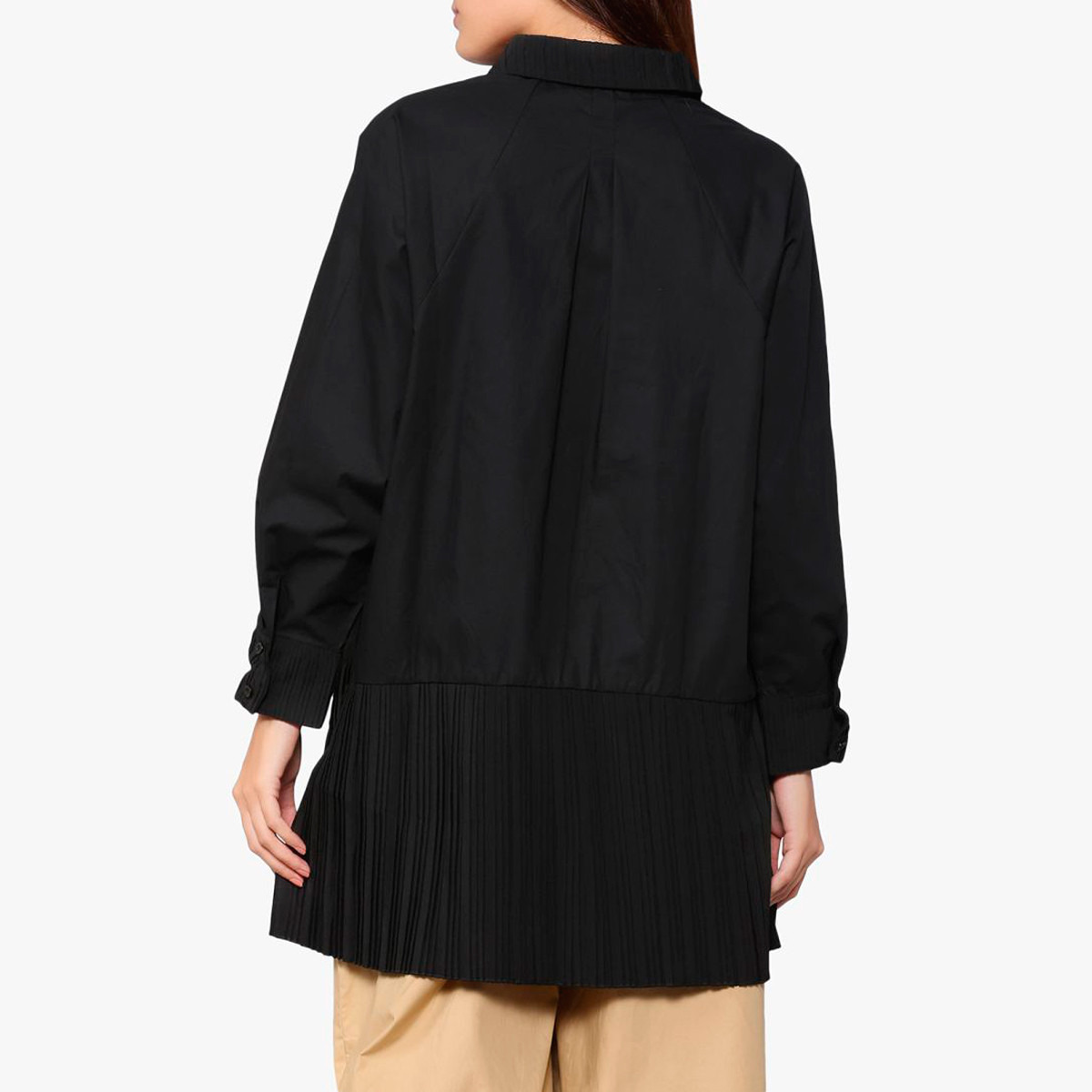 قميص طويل بأكمام طويلة وأطراف مثنية من أنوتاه-women-clothing-shirtsandblouses-blouses-image-3