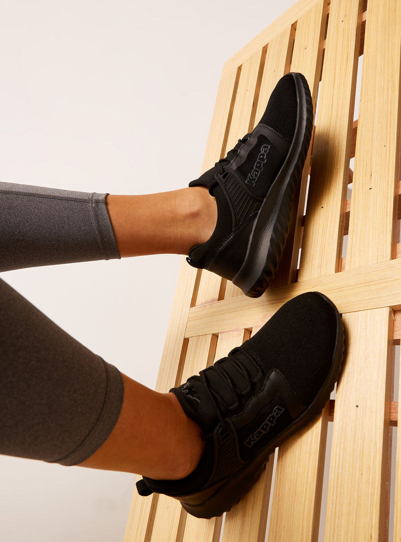 Kappa Women's Textured Lace-Up Sports Shoes -women-shoes-sneakers-image-2