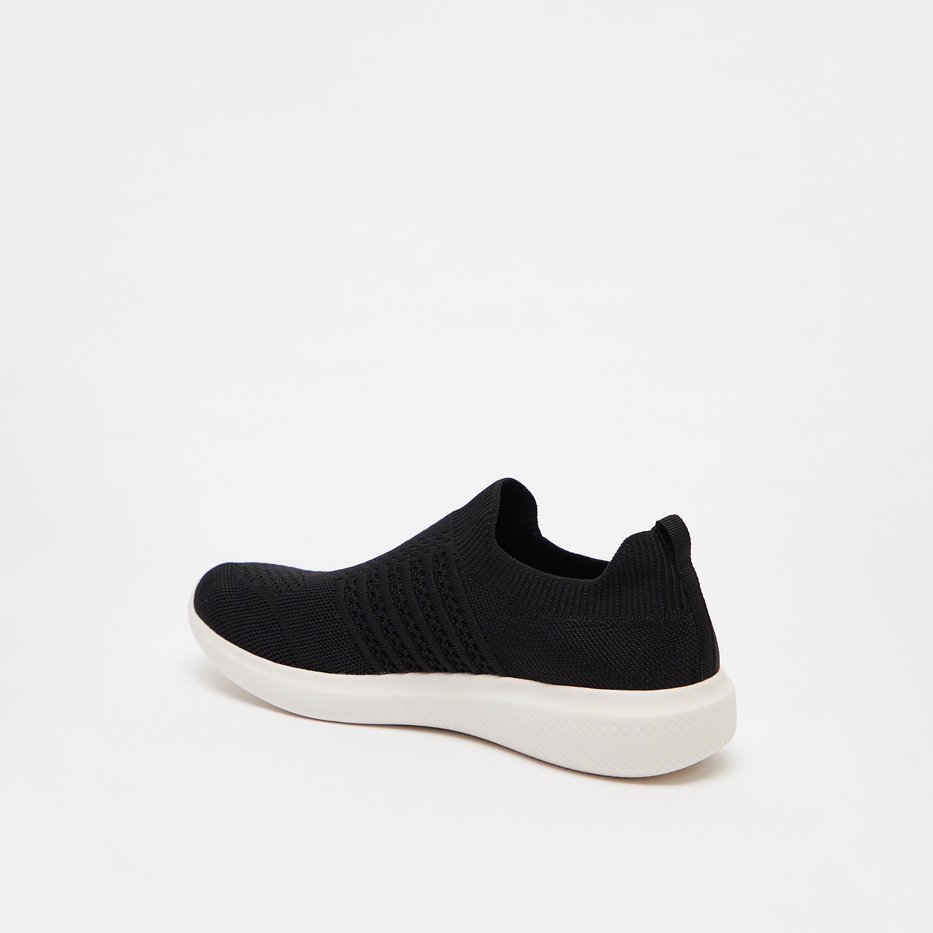 Dash Women's Textured Slip-On Lightweight Sports Shoes with Cushioning-sports-women-shoes-image-3