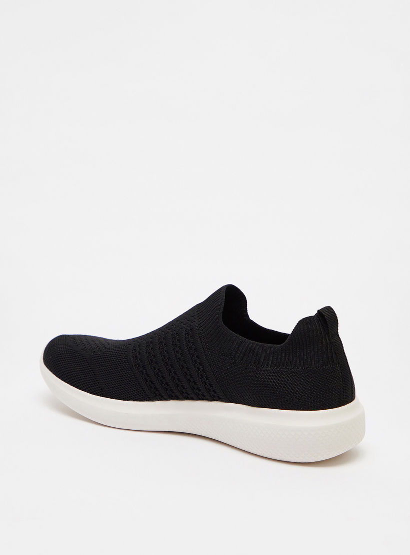 Dash Women's Textured Slip-On Lightweight Sports Shoes with Cushioning-sports-women-shoes-image-3