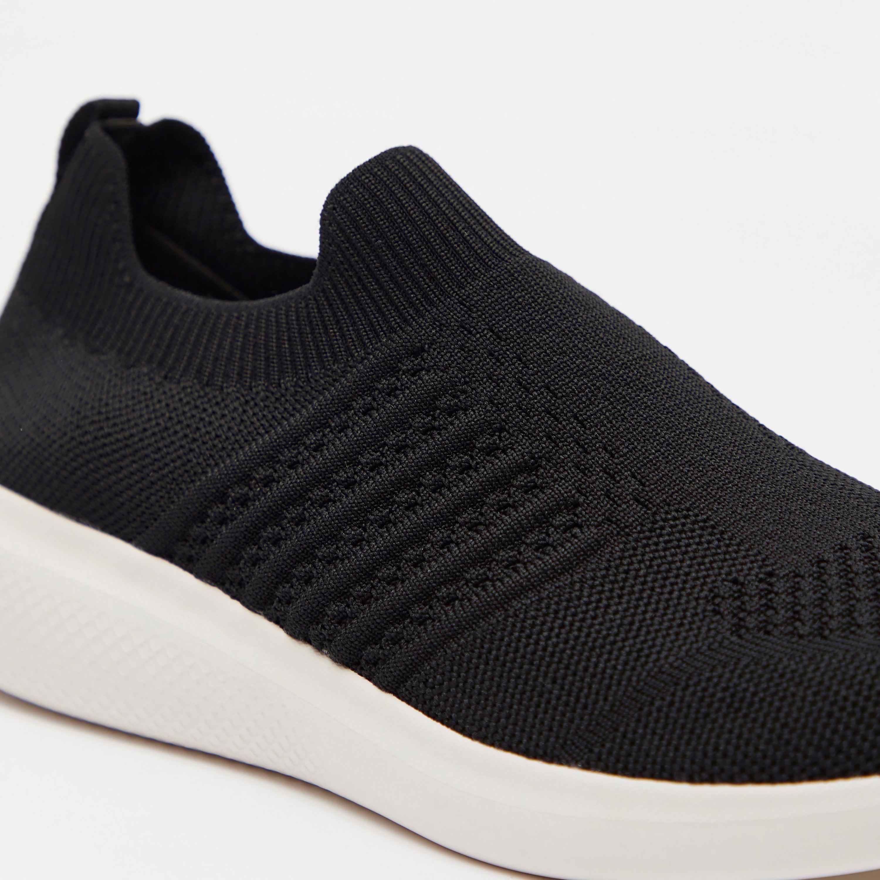 Dash Women's Textured Slip-On Lightweight Sports Shoes with Cushioning-sports-women-shoes-image-4