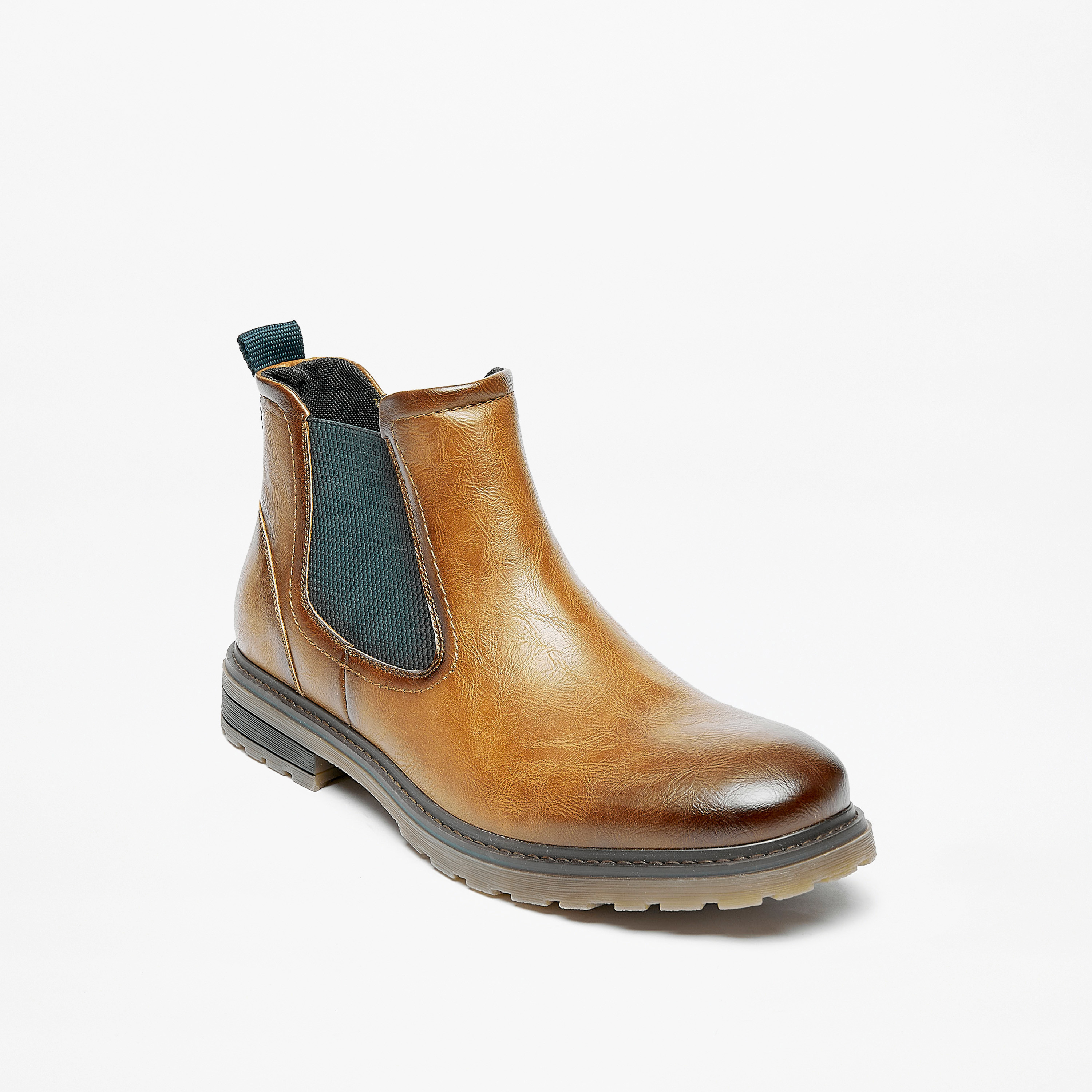 Flat sole chelsea boots hot sale mens