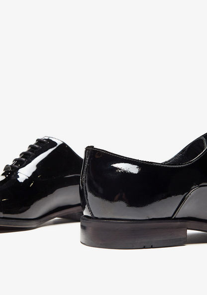 Duchini Men's Oxford Shoes with Lace-Up Closure-Men%27s Formal Shoes-image-2