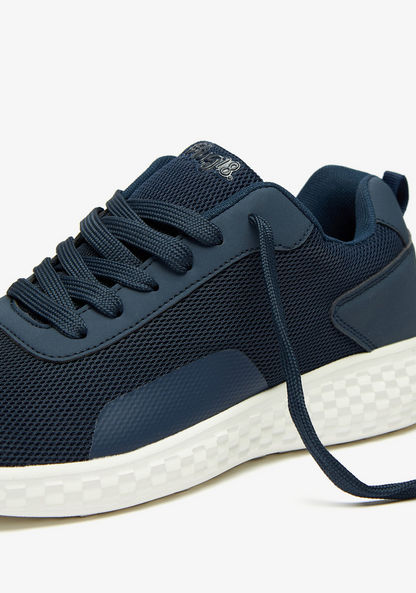 #tag18. Textured Lace-Up Trainer Shoes