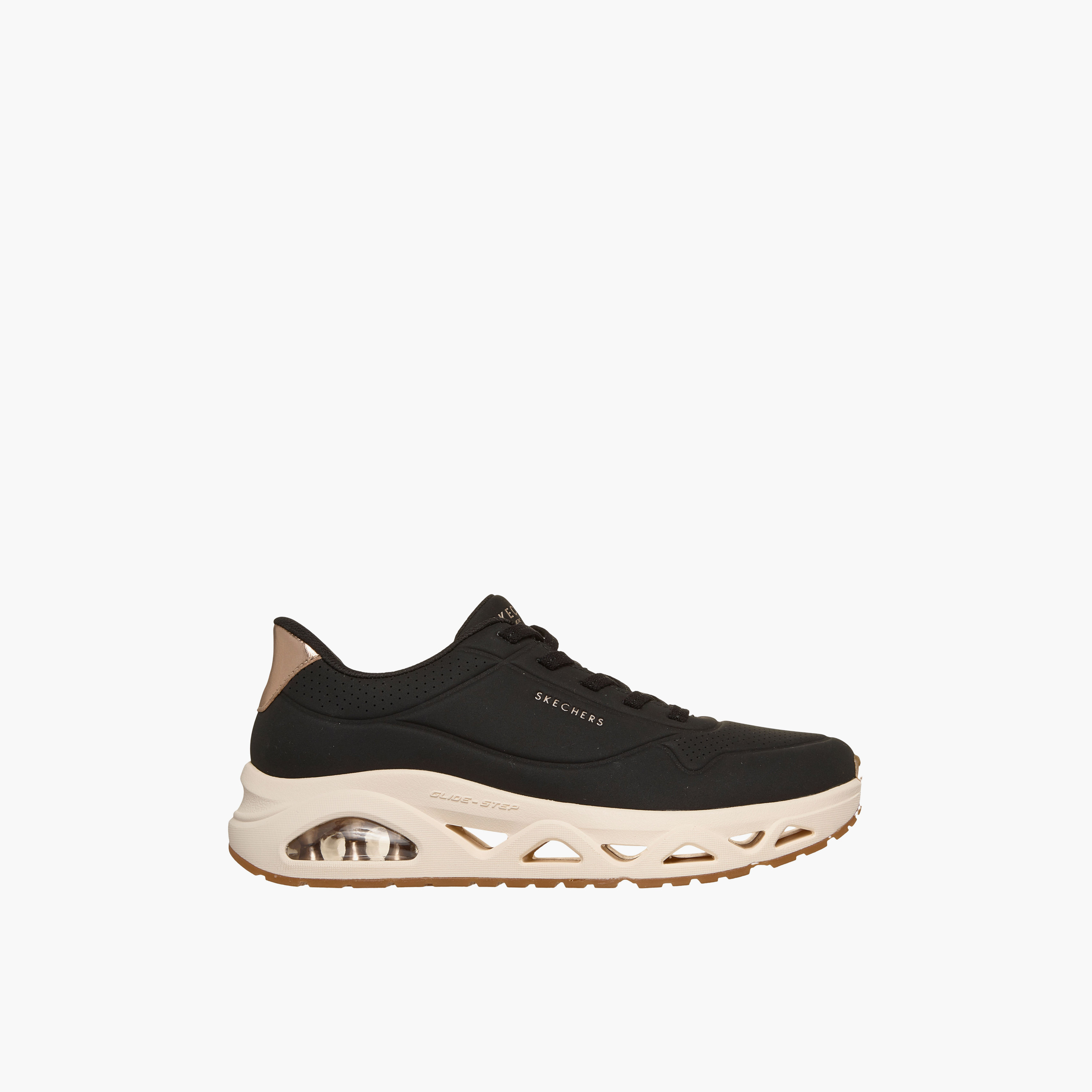 Skechers Women UNO GLIDE-STEP Slip-On Ankle Sneakers-sports-women-shoes-image-3