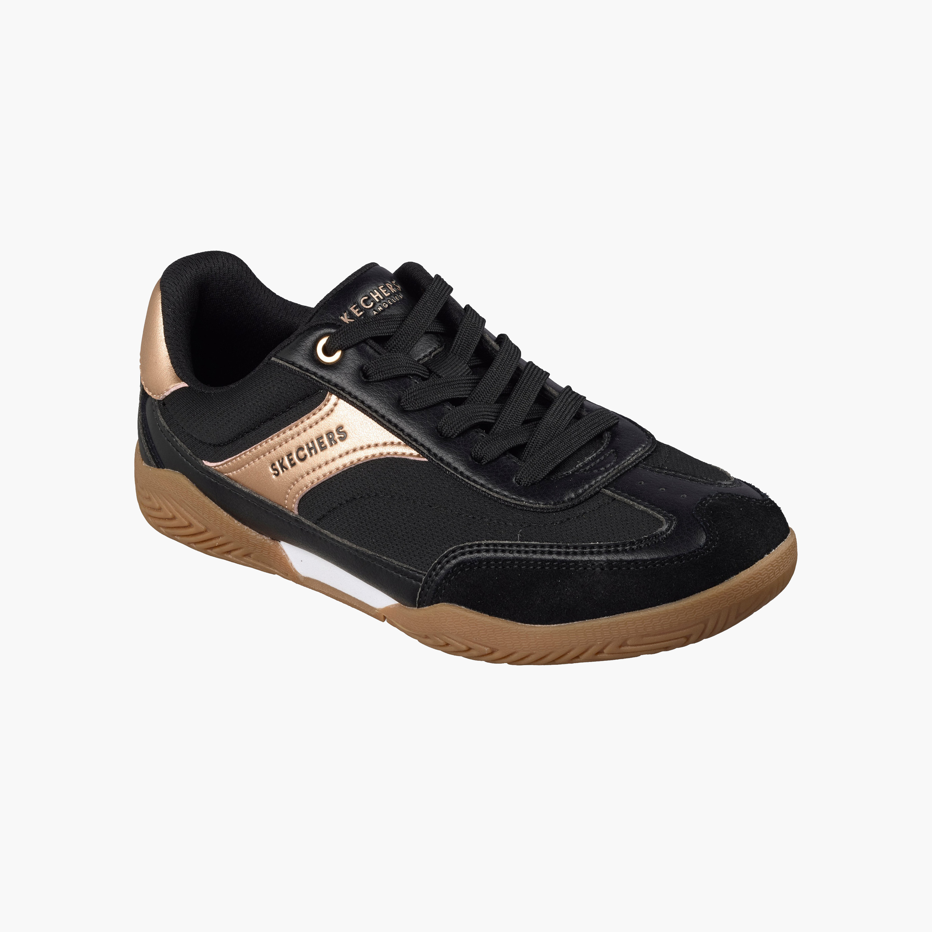 Skechers Women Lace-Up Ankle Sneakers-women-shoes-sneakers-image-5