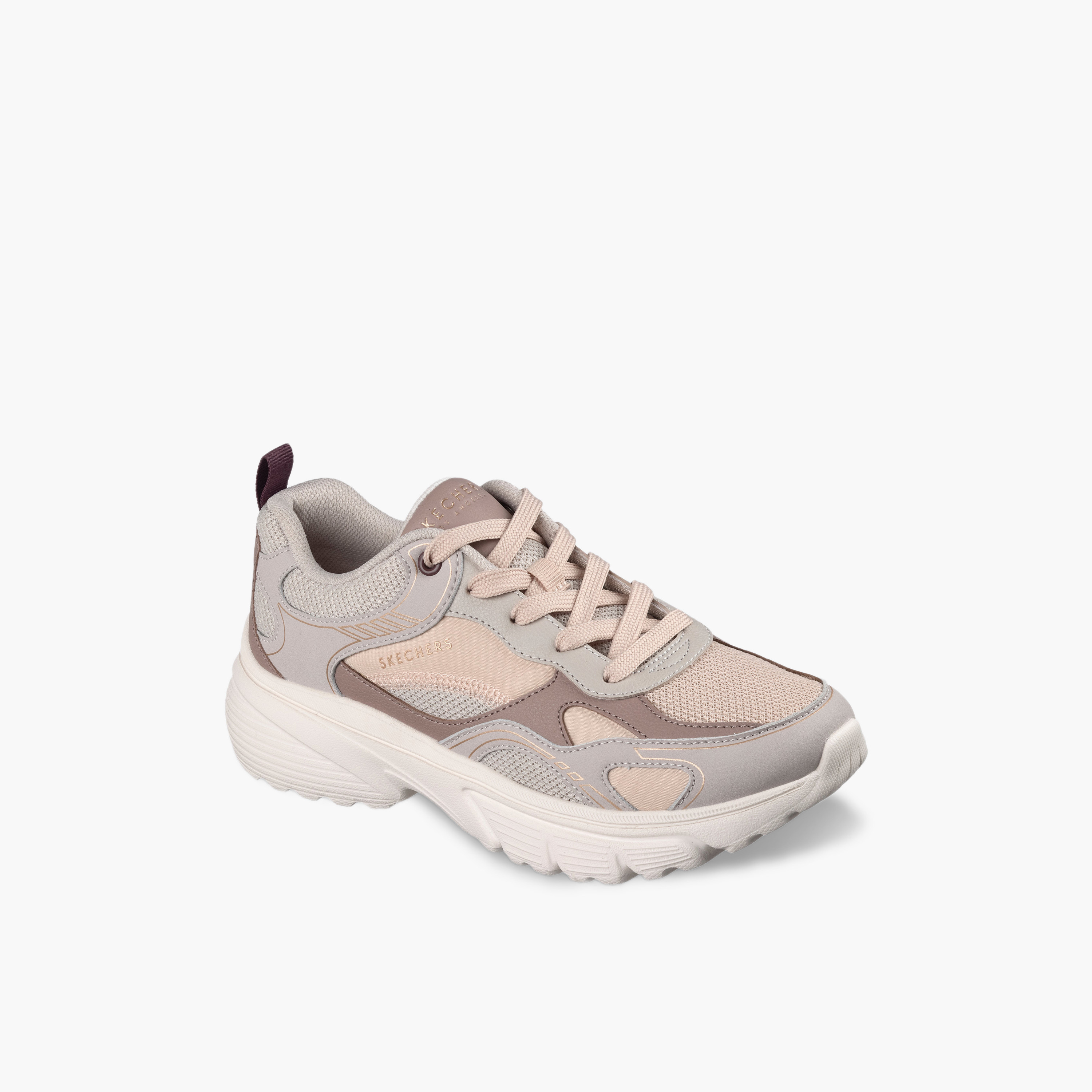 Skechers Women Eclypse Lite Lace-Up Ankle Sneakers-women-shoes-sneakers-image-1