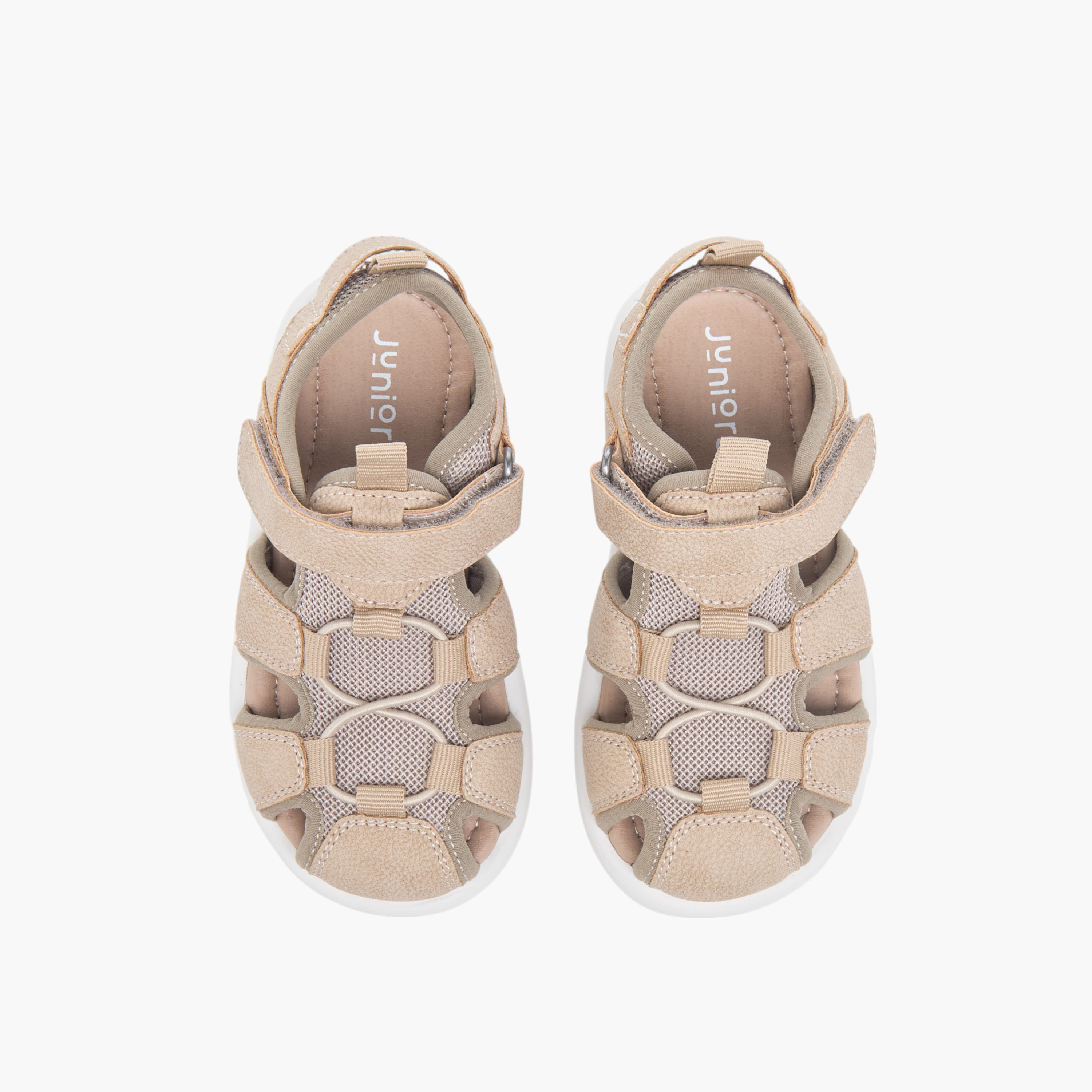 صندل فيشرمان بارز الملمس بشريط إغلاق لاصق من جونيوزر-boys-shoes-sandals-image-1