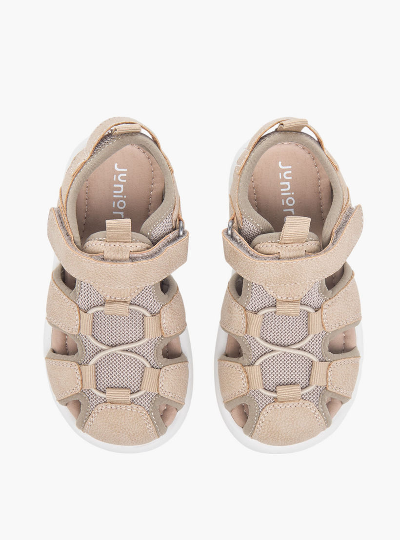 صندل فيشرمان بارز الملمس بشريط إغلاق لاصق من جونيوزر-boys-shoes-sandals-image-1