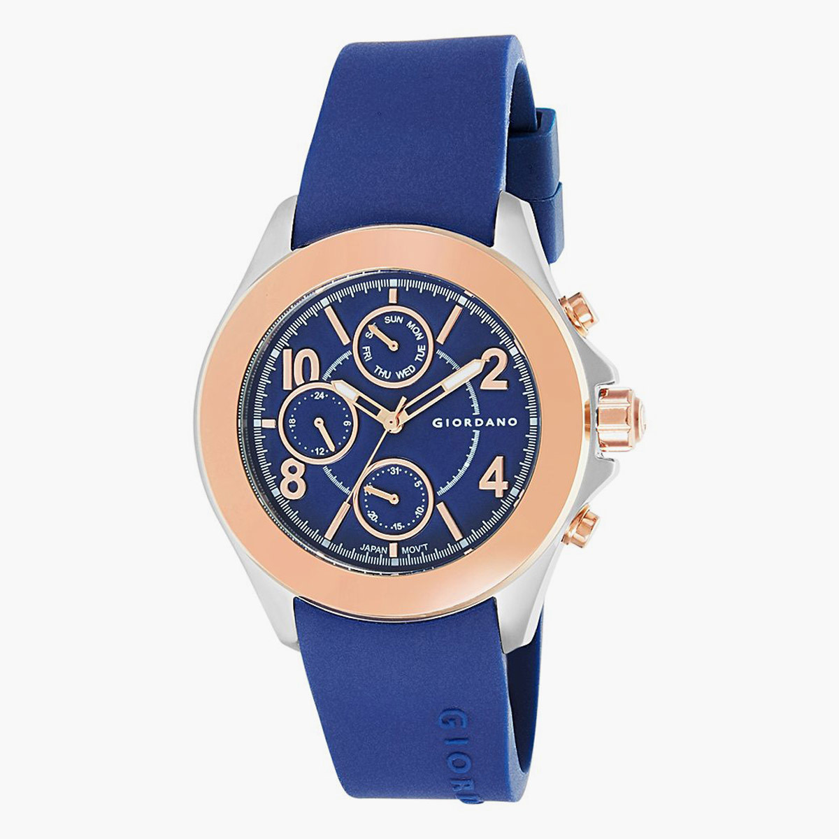 Giordano watches blue on sale strap