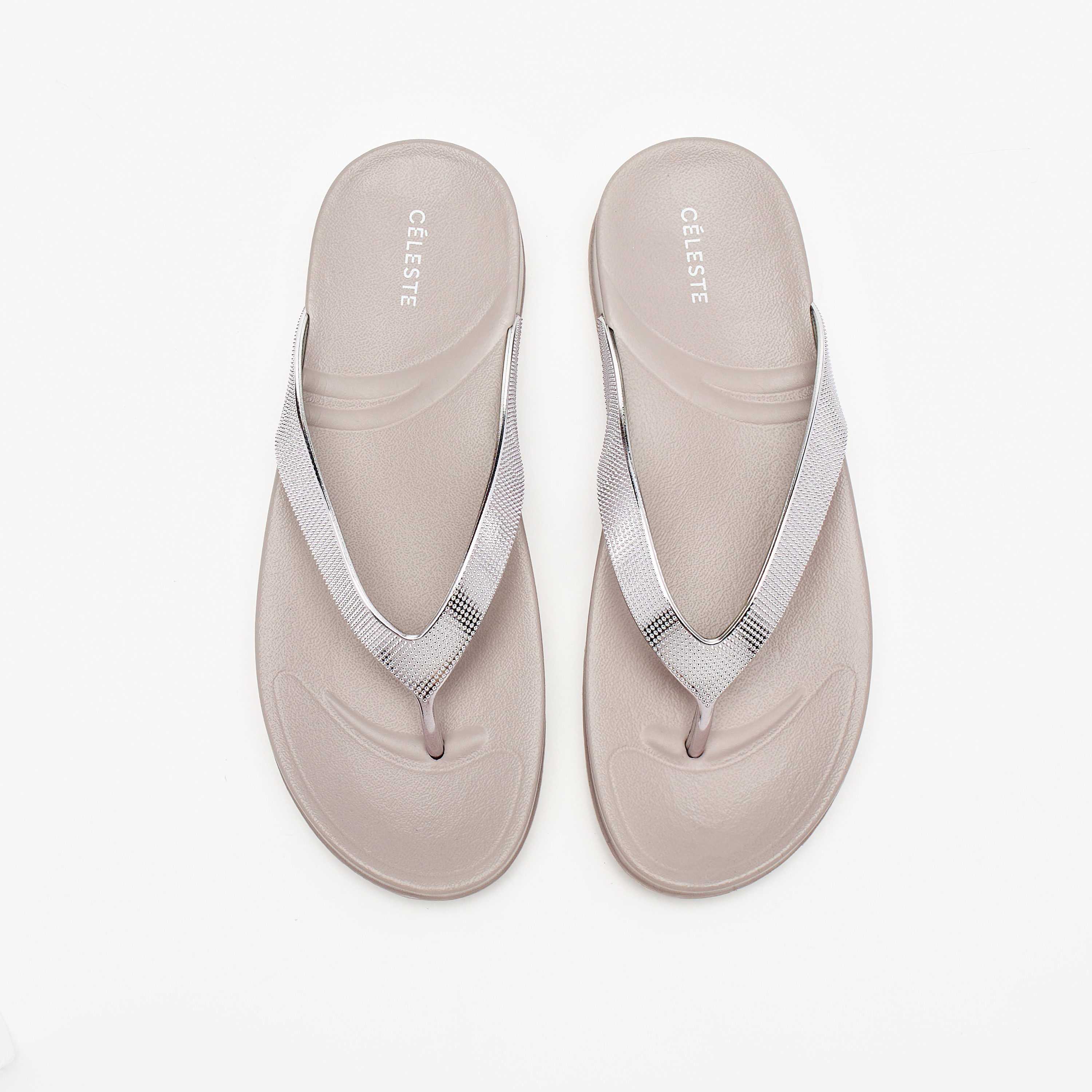 Celeste Women's Textured Flip Flops-women-shoes-flipflopsandslides-image-1