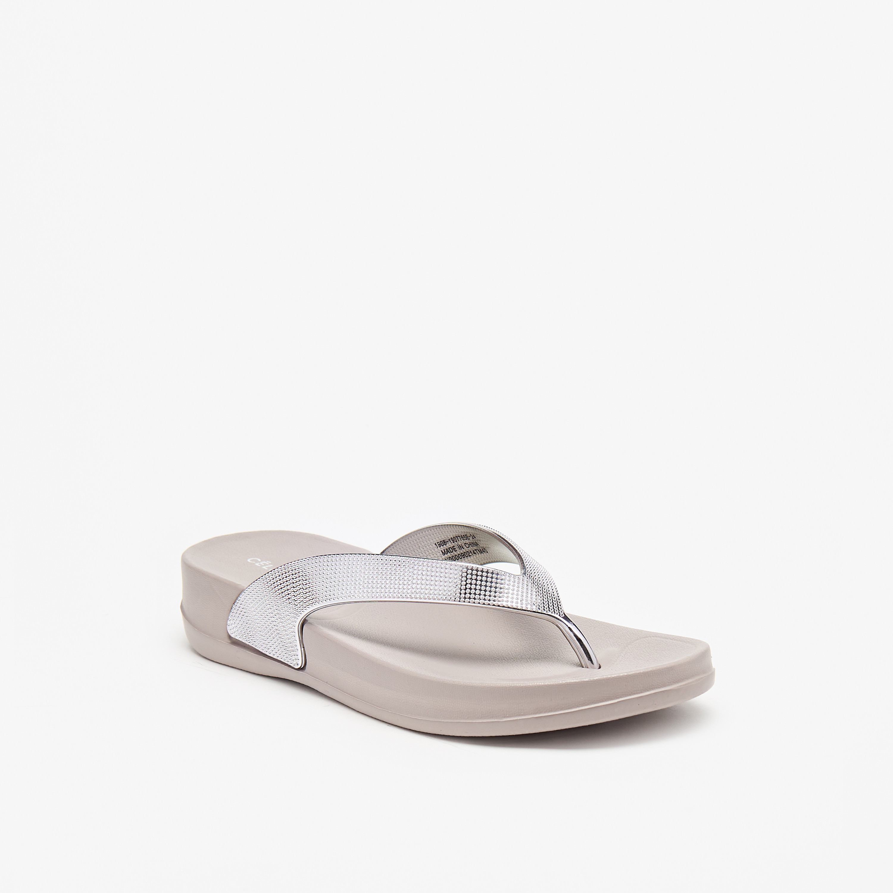 Celeste Women's Textured Flip Flops-women-shoes-flipflopsandslides-image-2