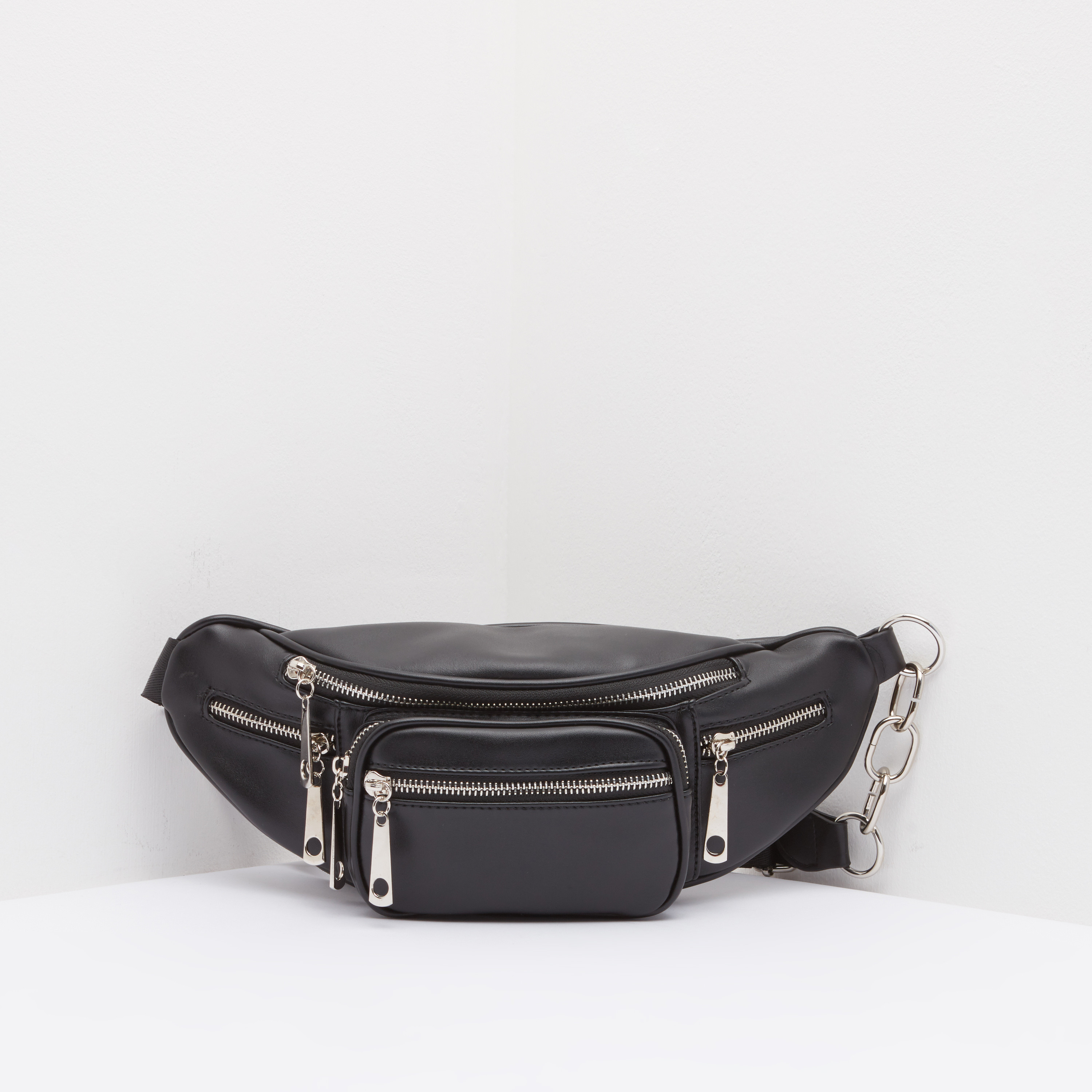 Solid Fanny Pack with Adjustable Strap-women-bagsandwallets-handbags-image-1