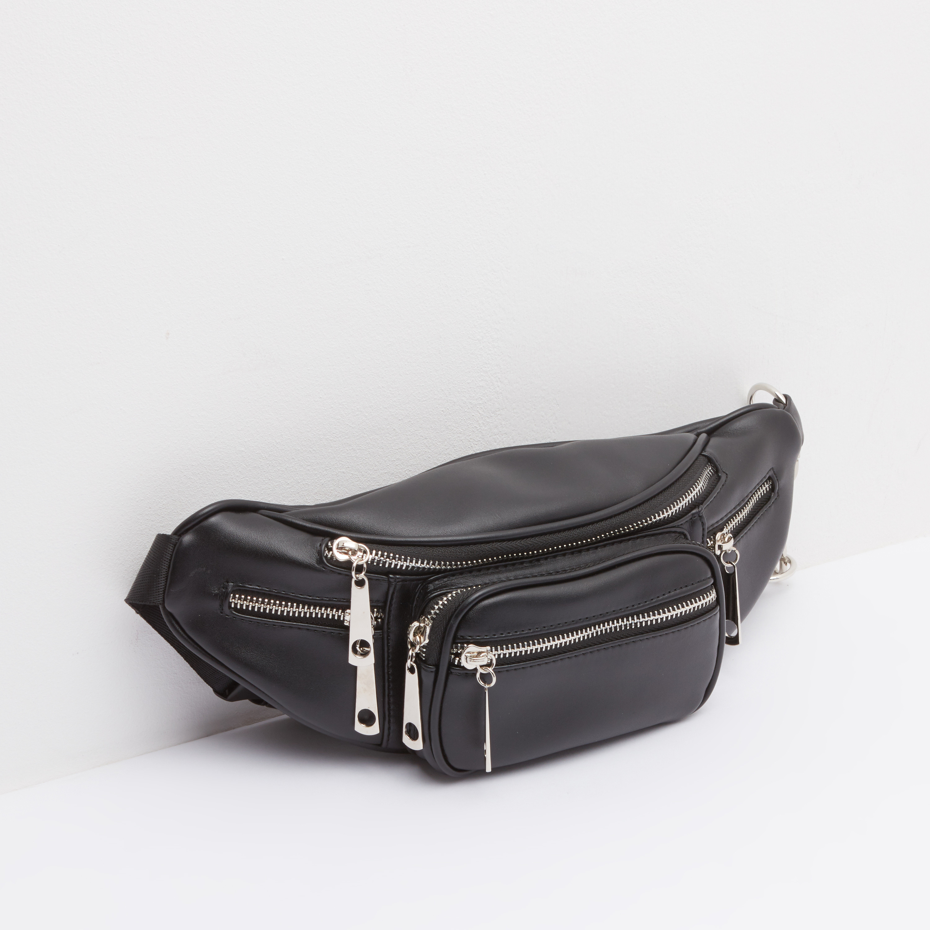 Solid Fanny Pack with Adjustable Strap-women-bagsandwallets-handbags-image-3