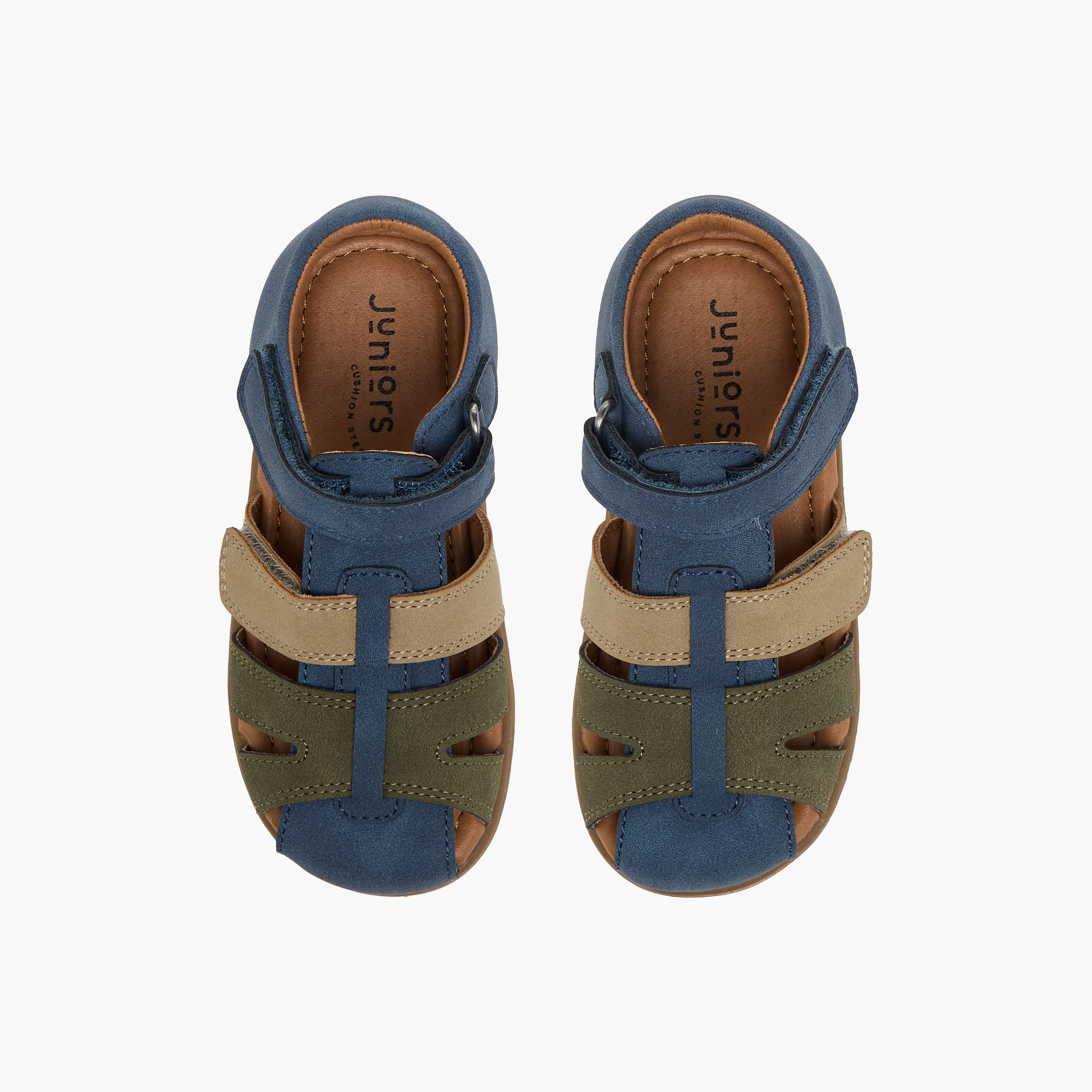 صندل بشريط إغلاق لاصق للأولاد من جونيورز-boys-shoes-sandals-image-1