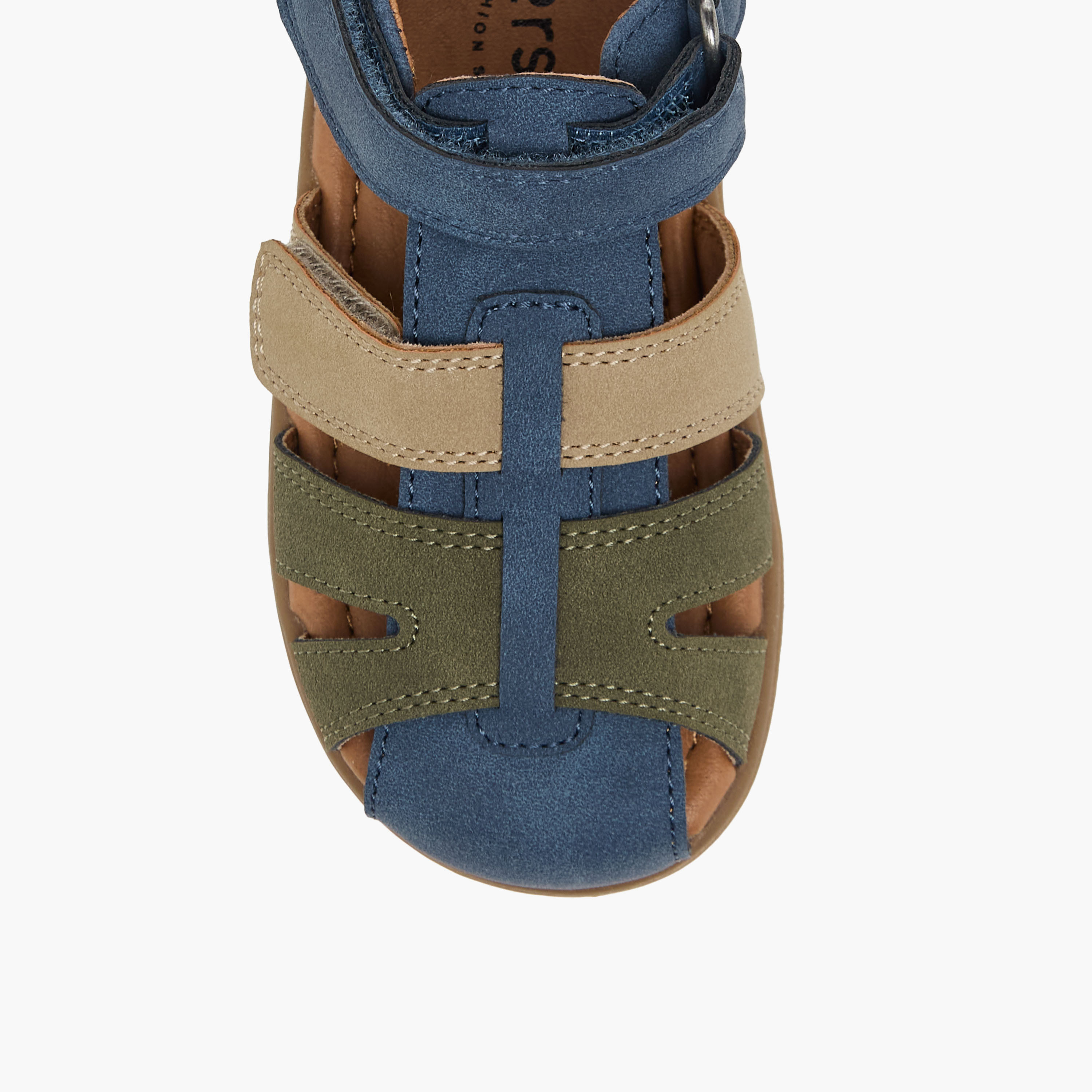 صندل بشريط إغلاق لاصق للأولاد من جونيورز-boys-shoes-sandals-image-3