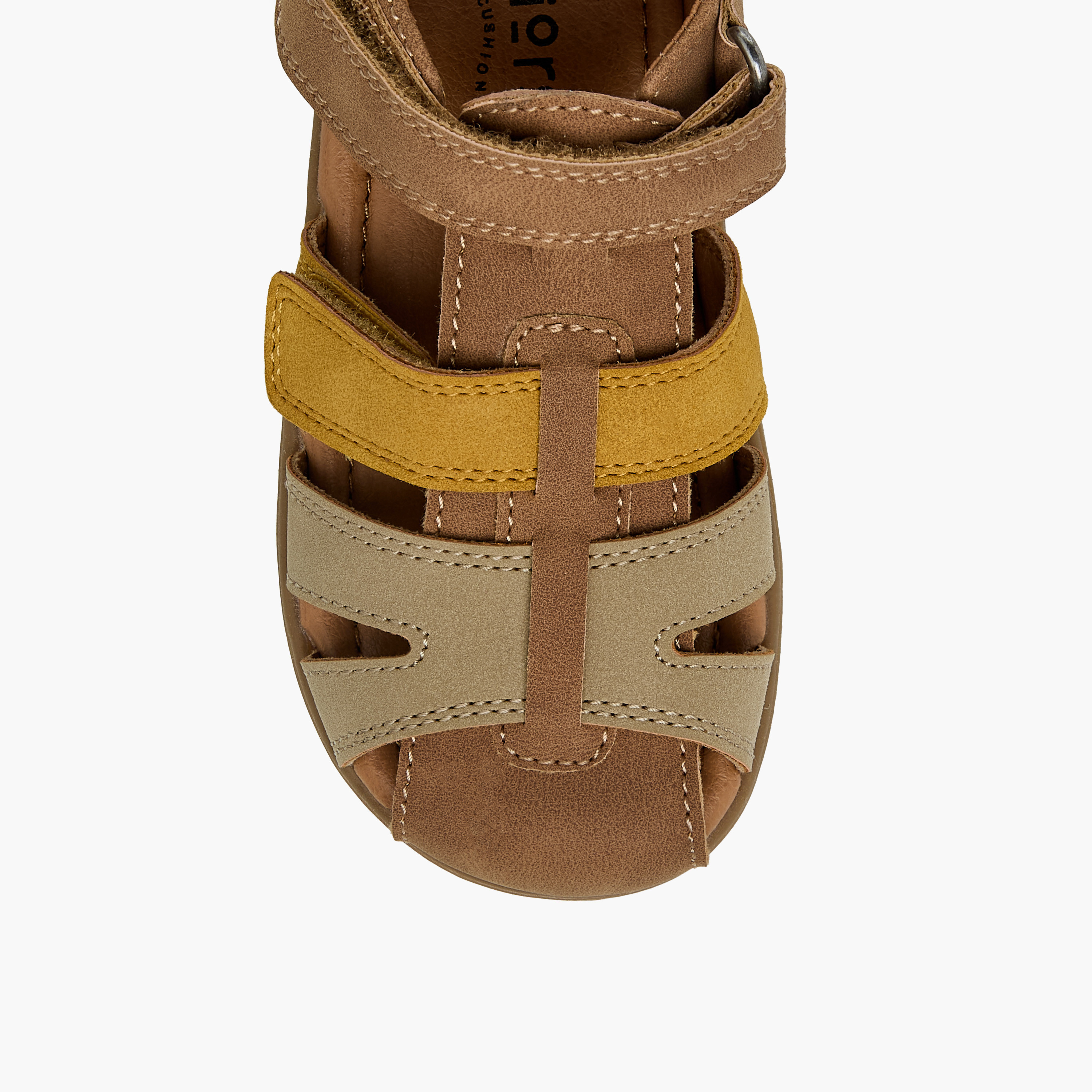 صندل بشريط إغلاق لاصق للأولاد من جونيورز-boys-shoes-sandals-image-3