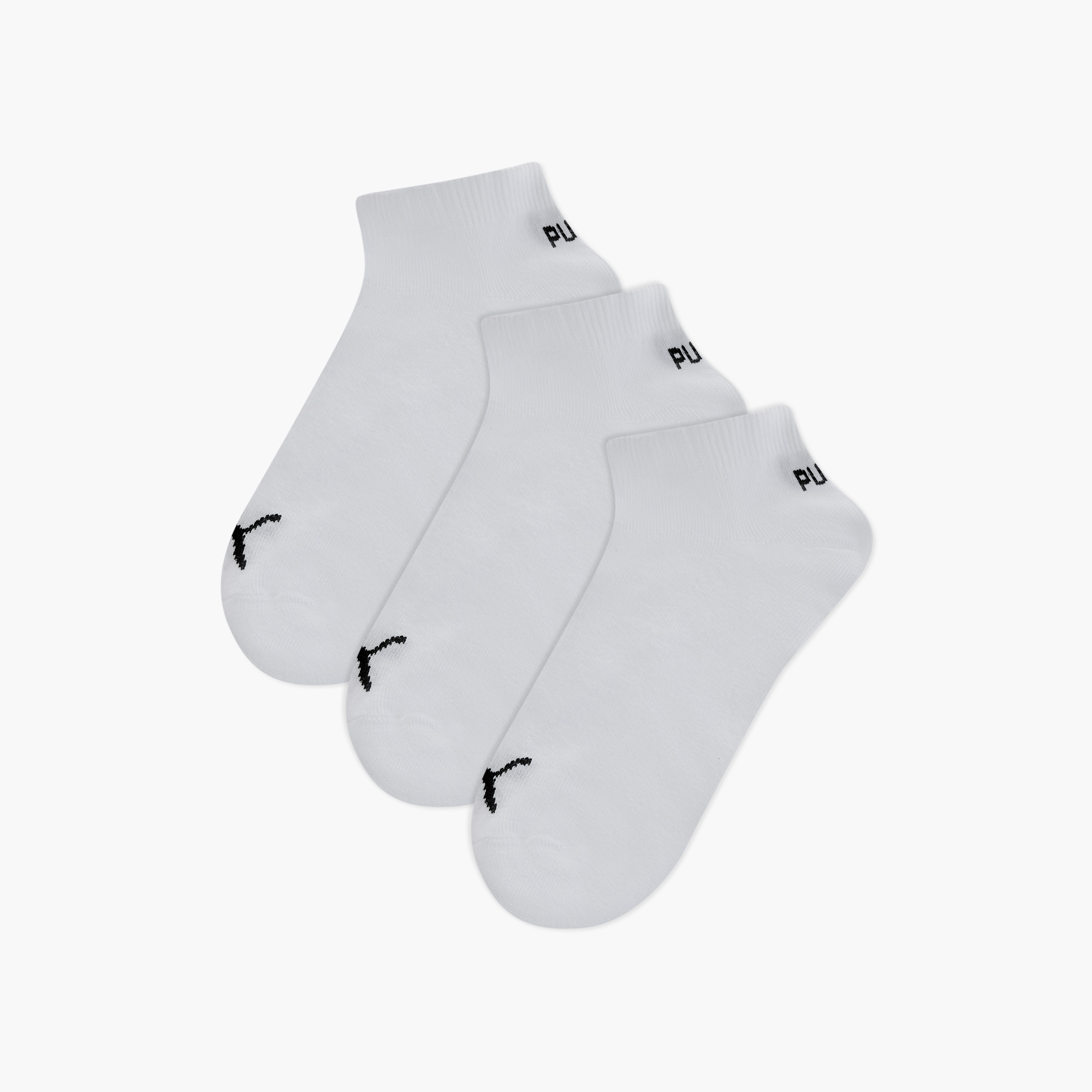 طقم 3 جوارب رياضية غير مرئية بطبعات للأطفال من بوما - 194010001300-girls-accessories-socks-image-1