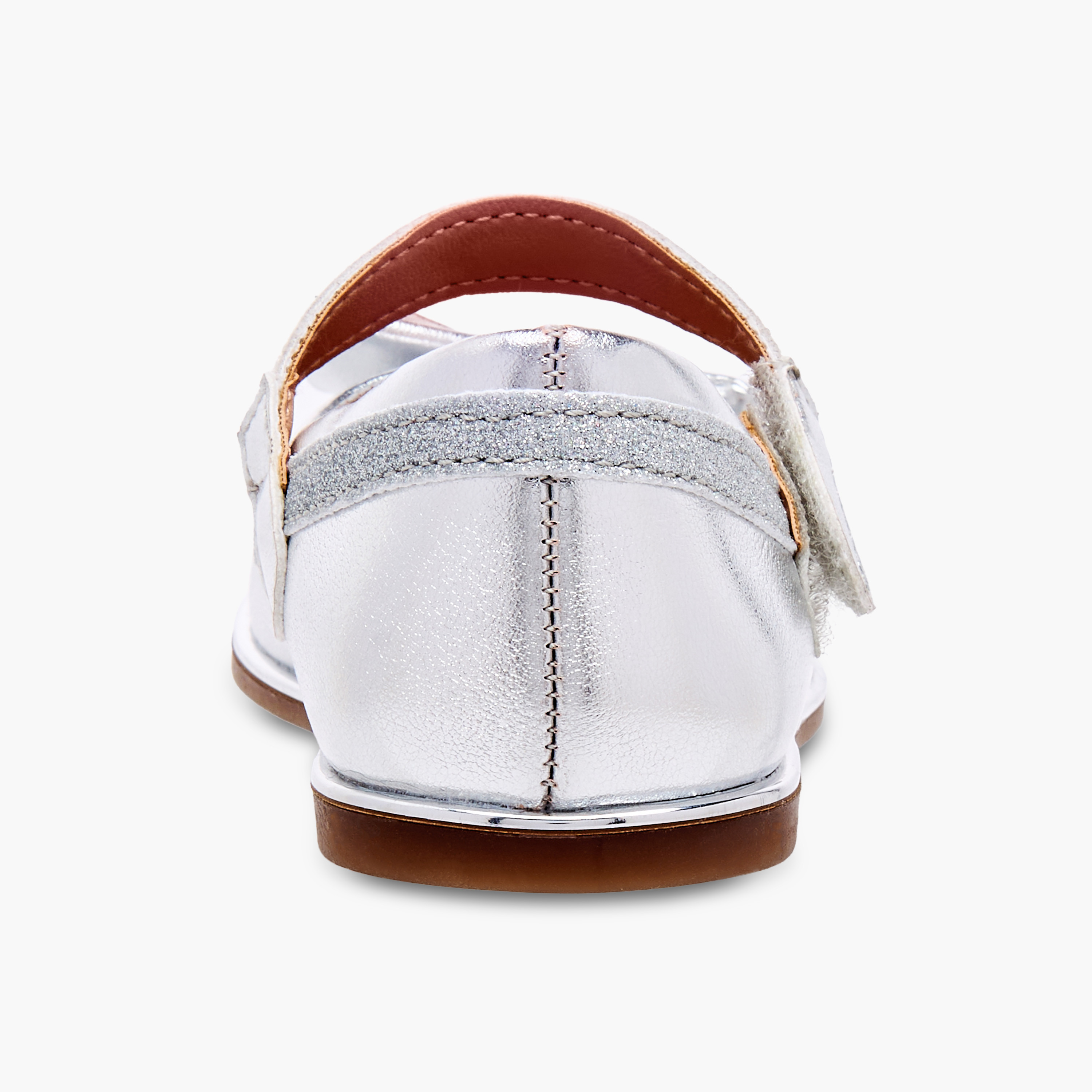 Barefeet Bow Embellished Mary Jane Shoes with Hook and Loop Closure-girls-shoes-maryjanes-image-5
