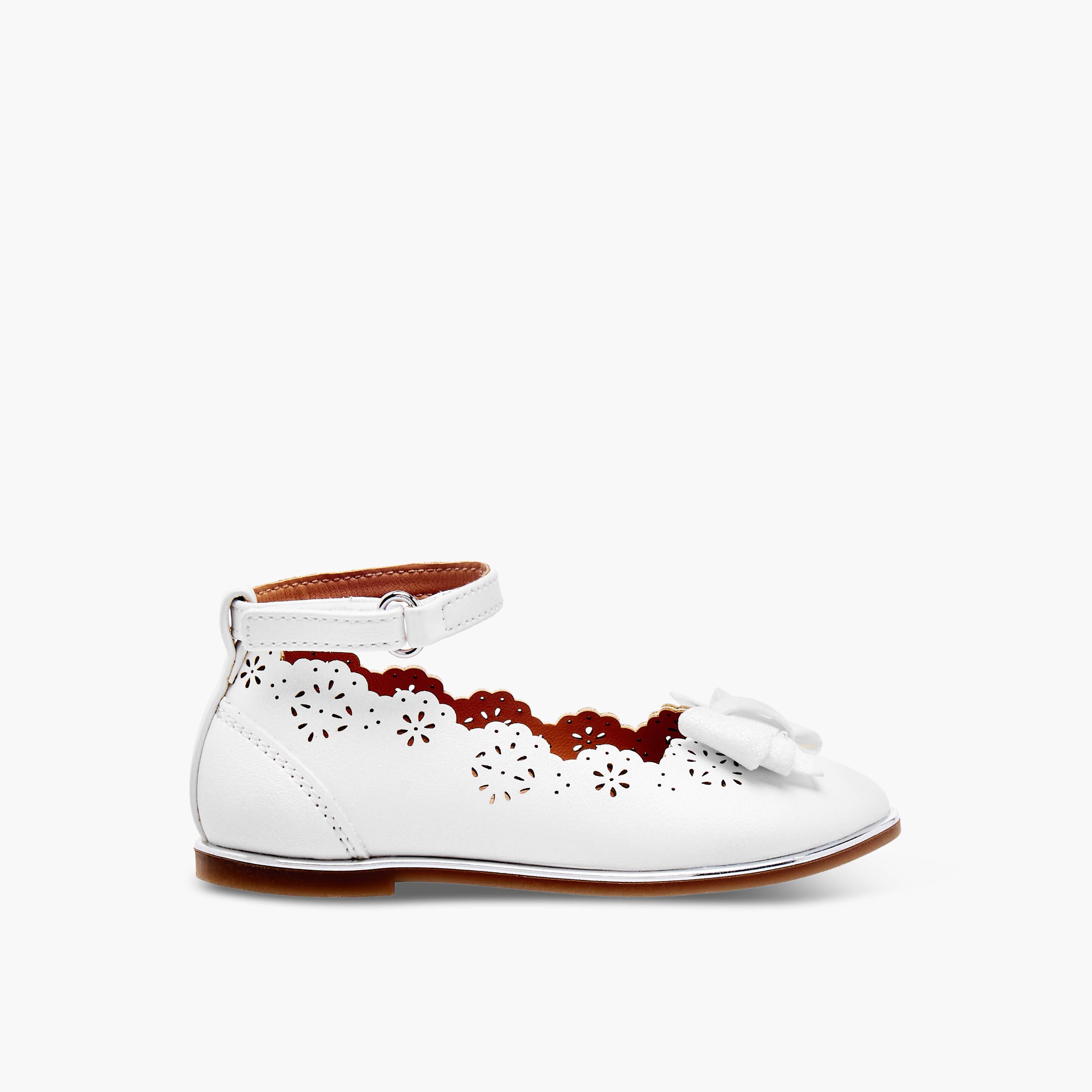 Barefeet Laser Cut Mary Jane Shoes with Scallop Detail-girls-shoes-maryjanes-image-3