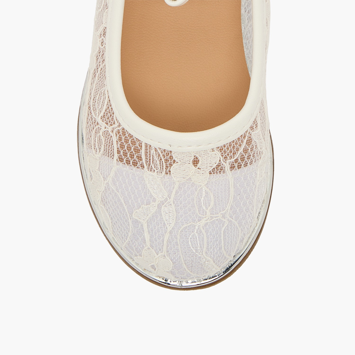 Barefeet Girls Floral Lace Ballerina Shoes-girls-shoes-ballerinas-image-4